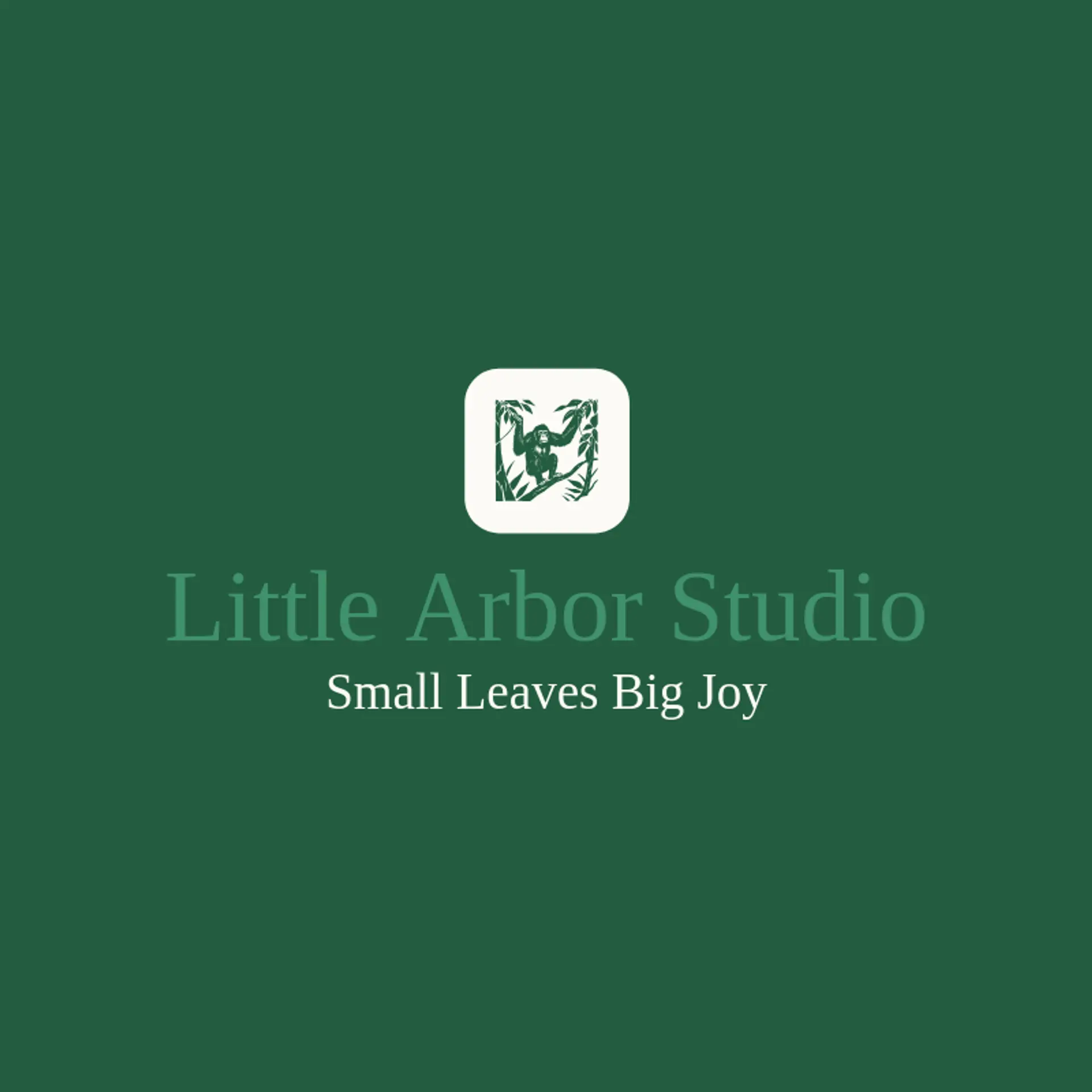 Little Arbor Studio logo for vine