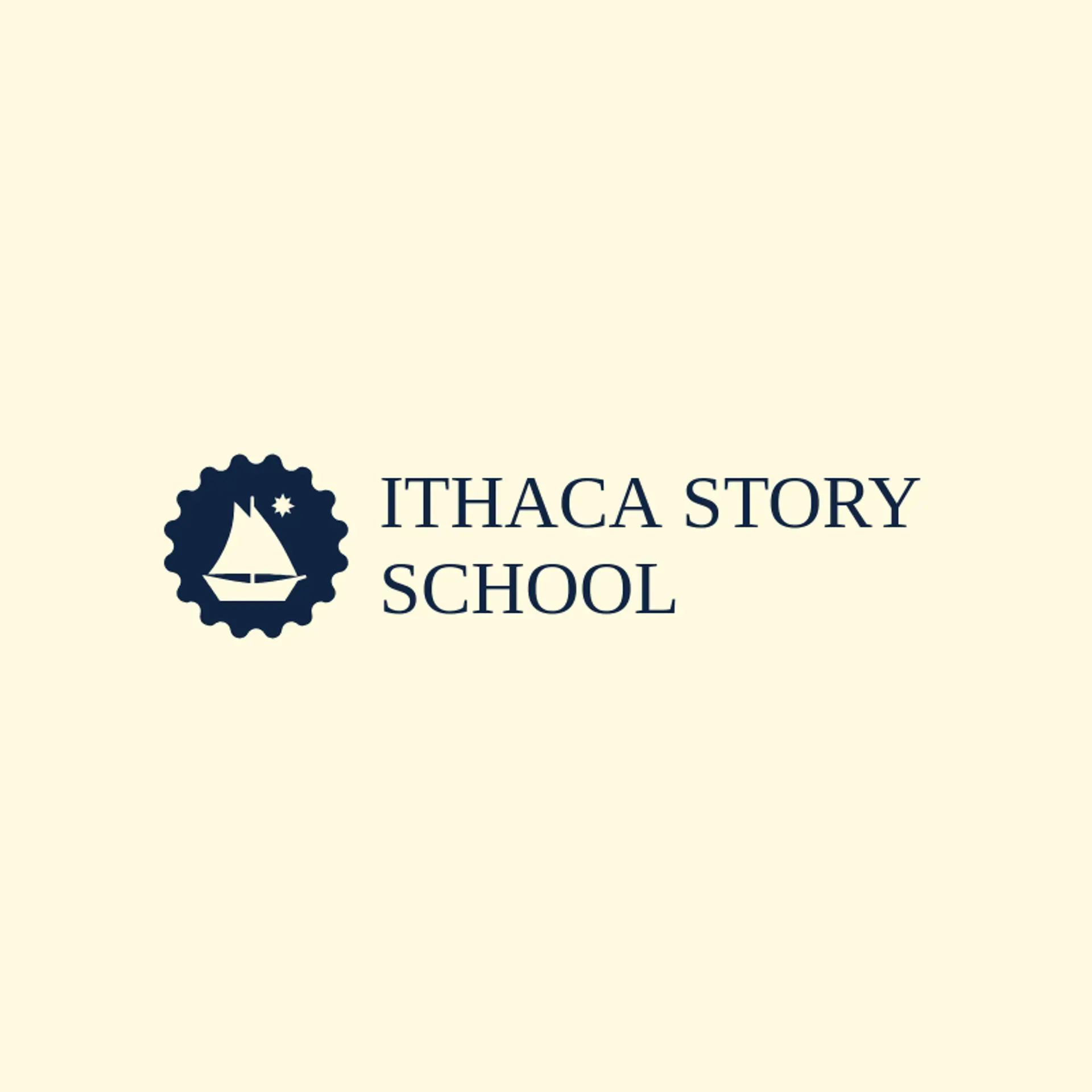 Ithaca Story School logo for greek mythology