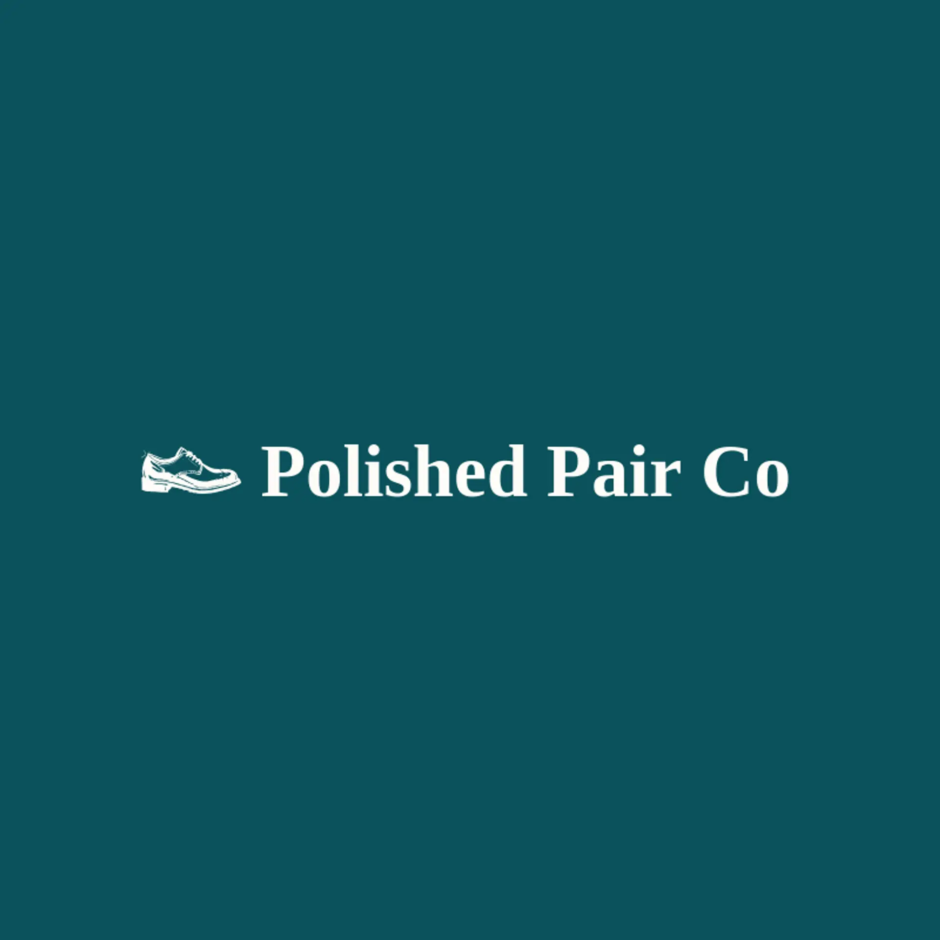 Polished Pair Co logo for shoe store