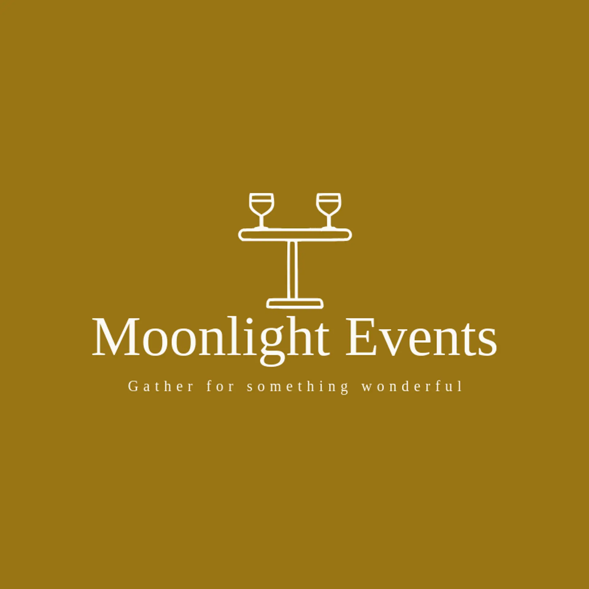 Moonlight Events logo for party rental