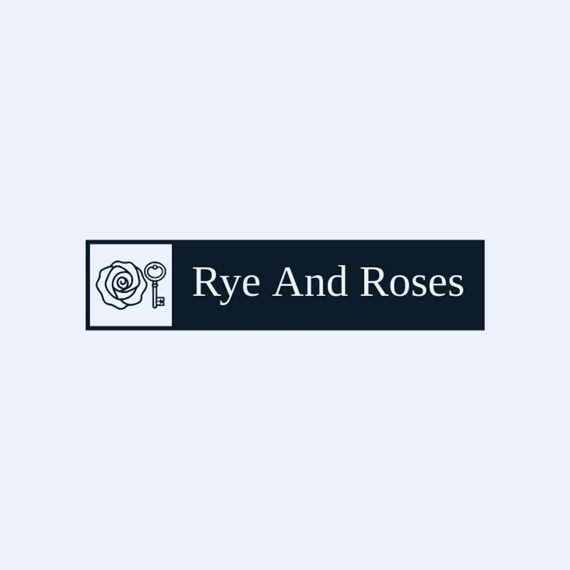 Rye and Roses logo for speakeasy