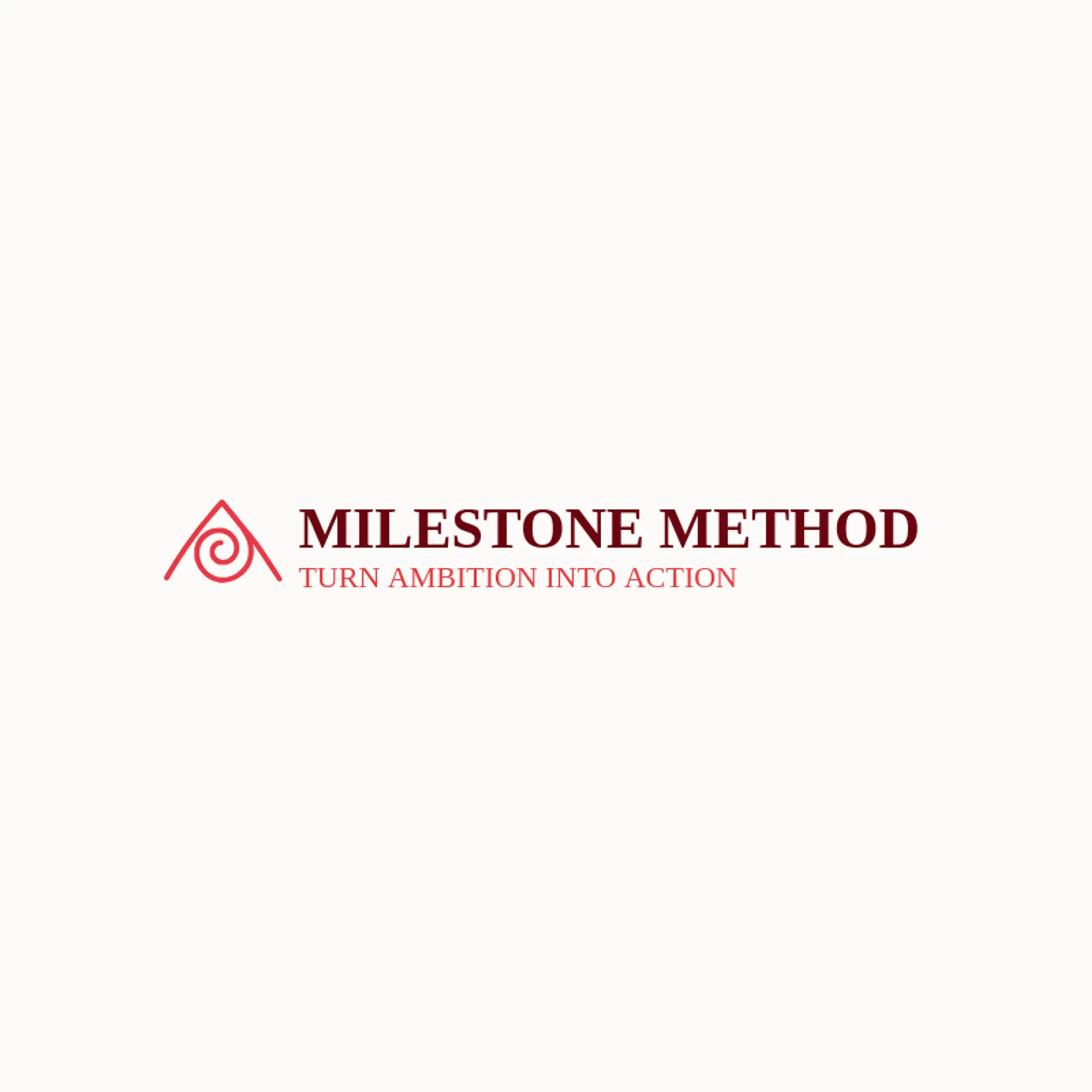 Milestone Method logo for goal