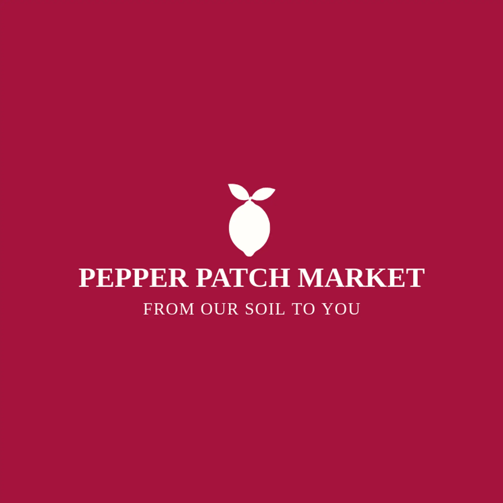Pepper Patch Market logo for vegetarian