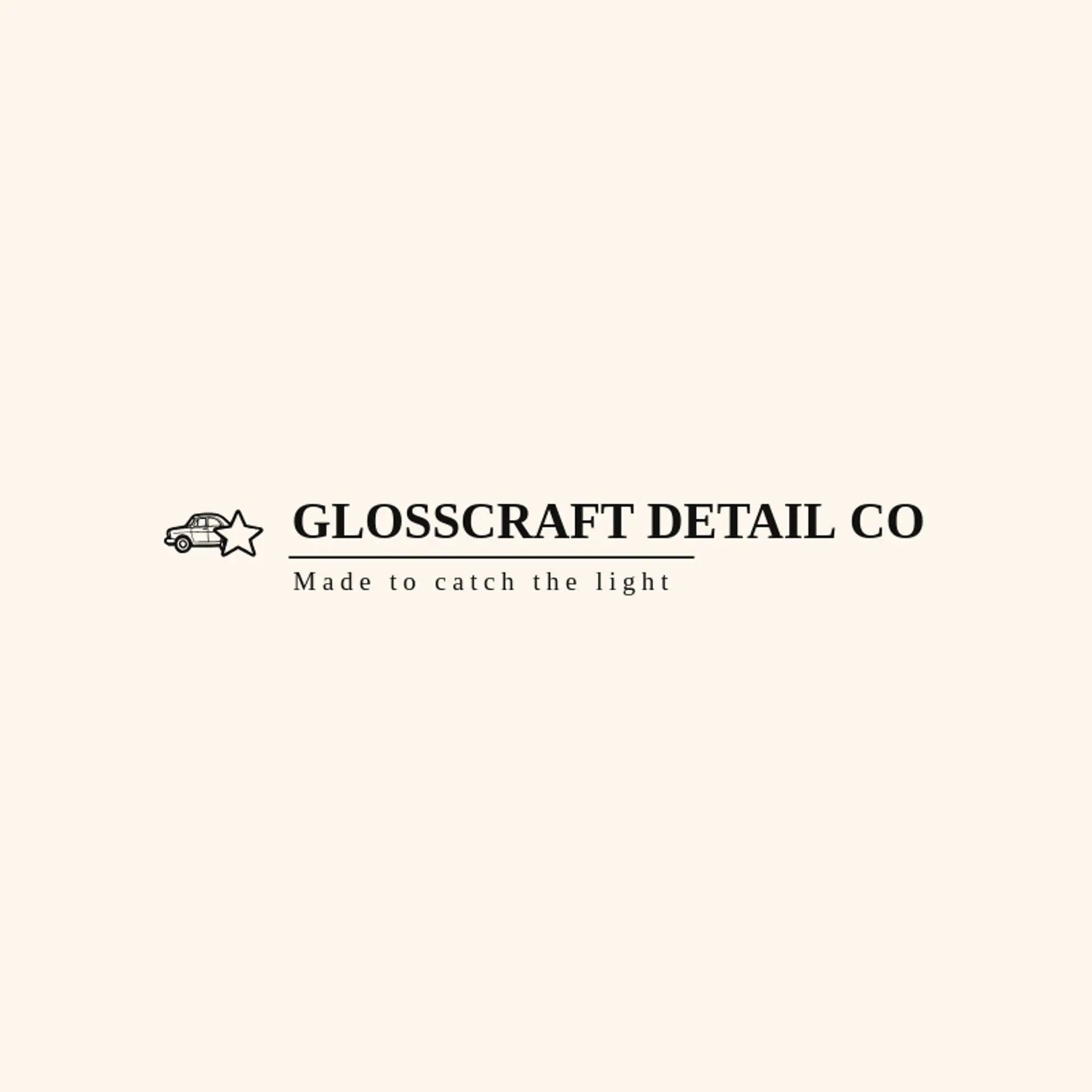 Glosscraft Detail Co logo for detail