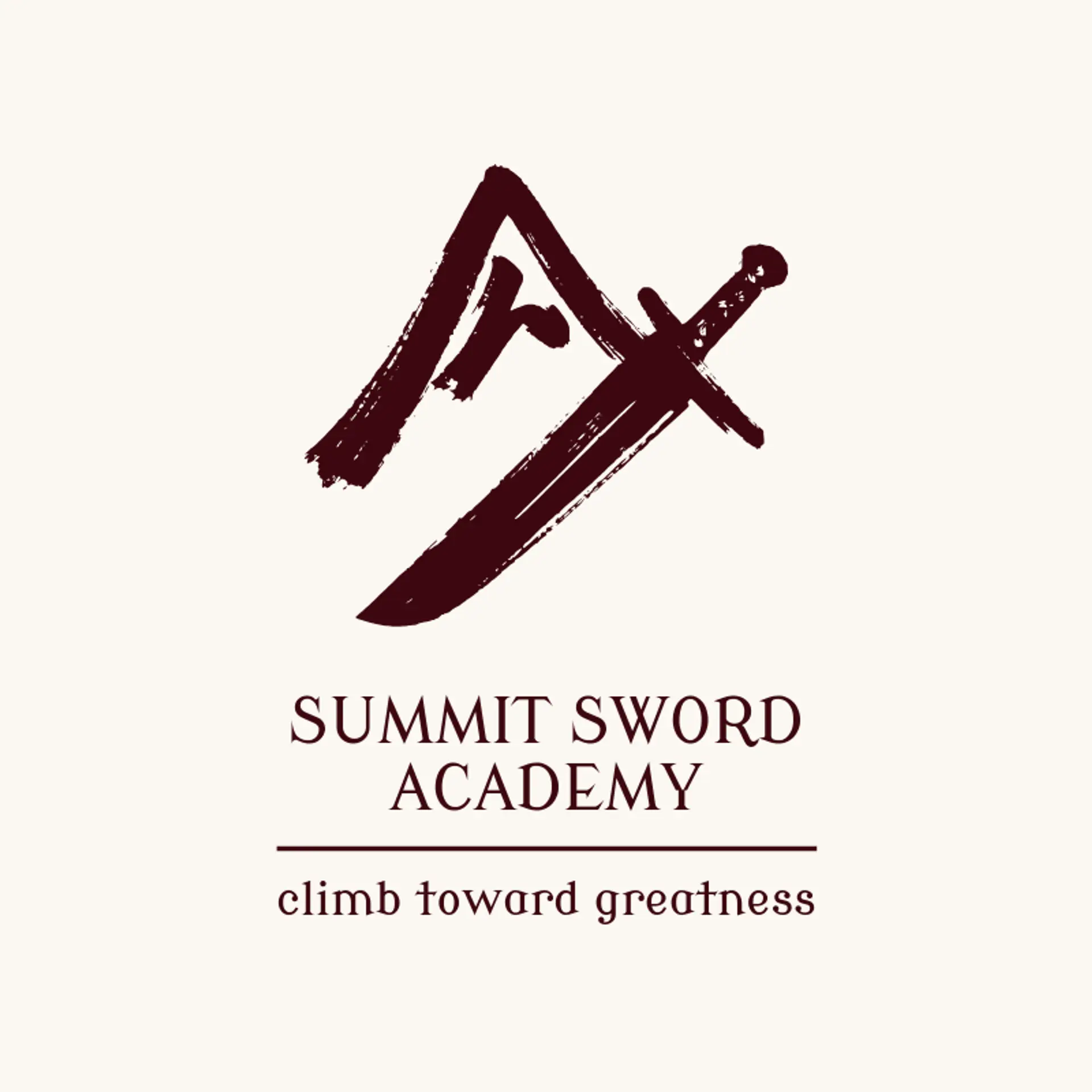 Summit Sword Academy logo for sword
