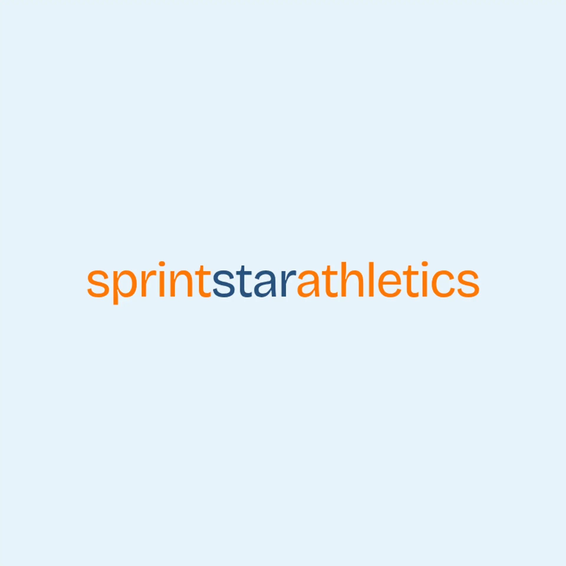 Sprint Star Athletics logo for sports