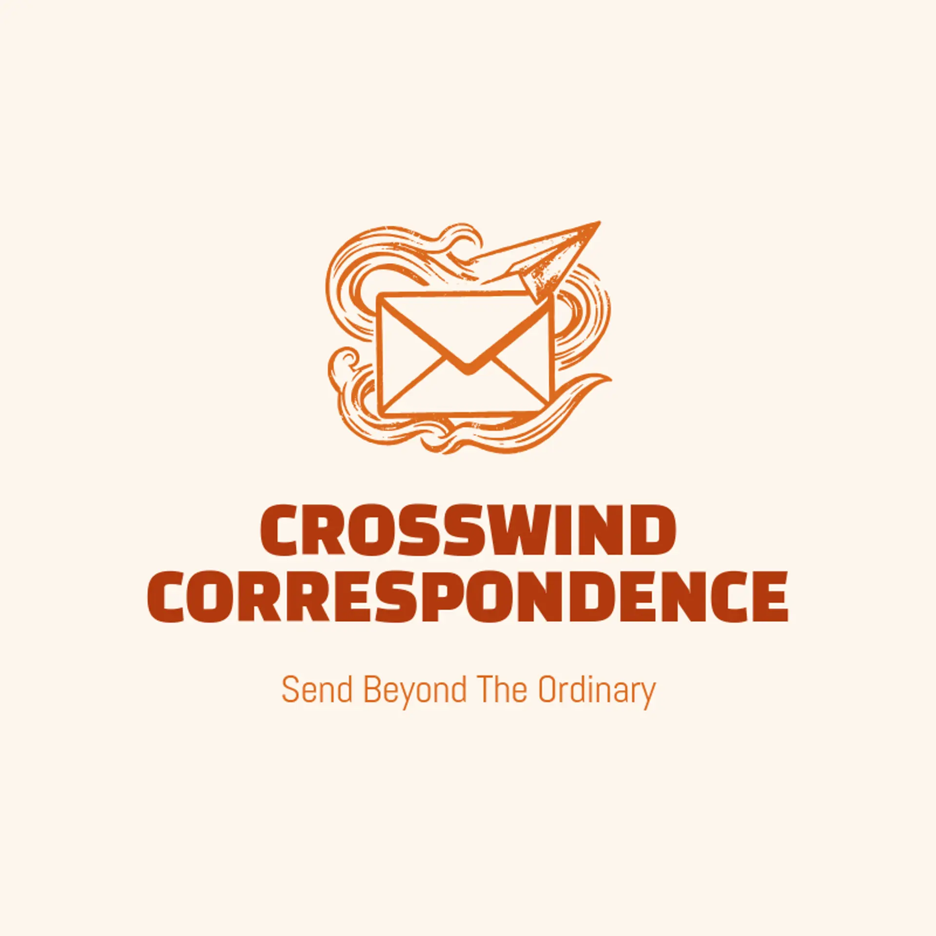 Crosswind Correspondence logo for mail