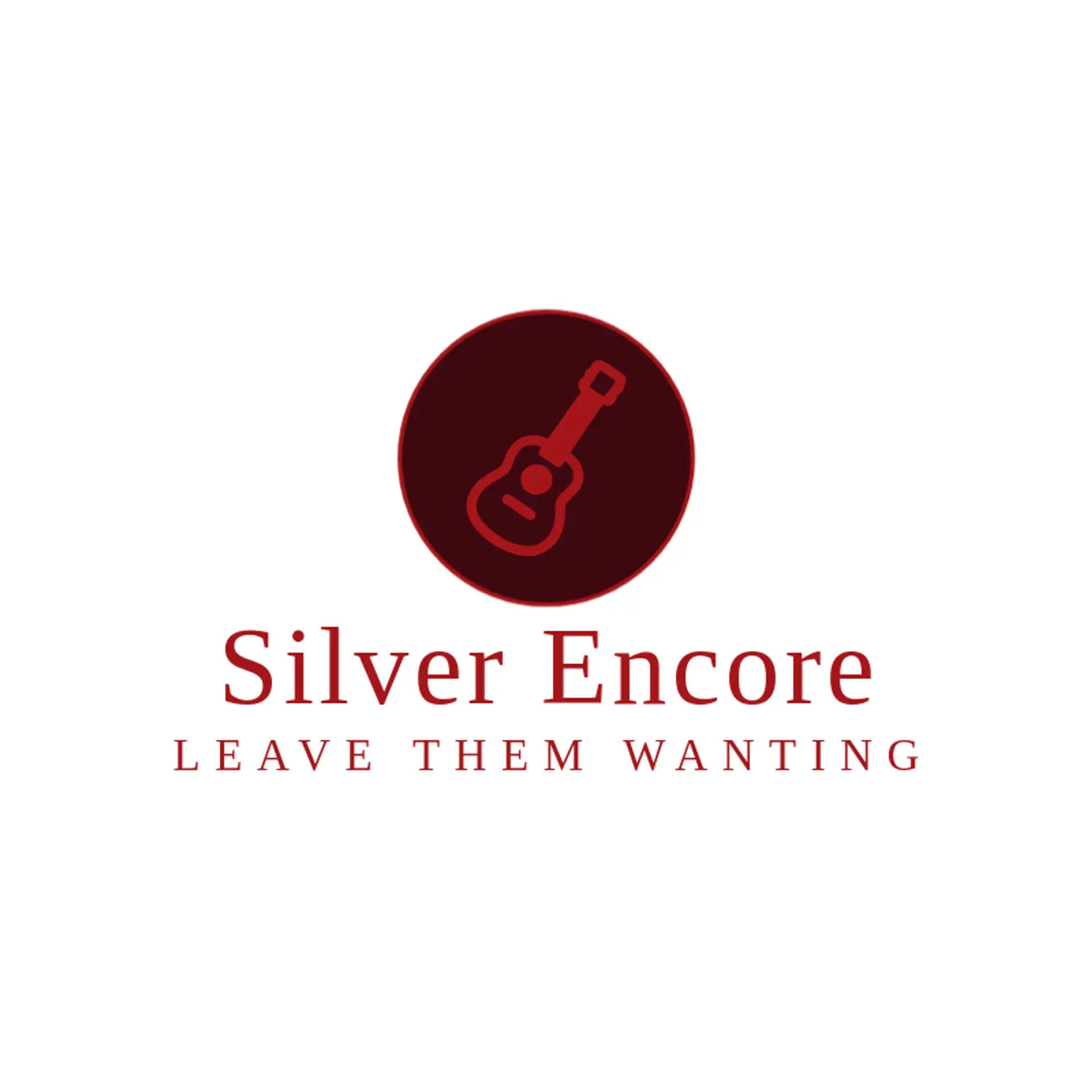 Silver Encore logo for concert