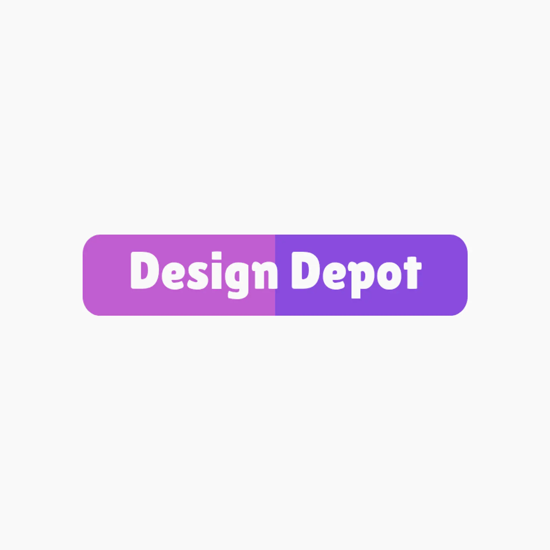 Design Depot logo for creative fashion