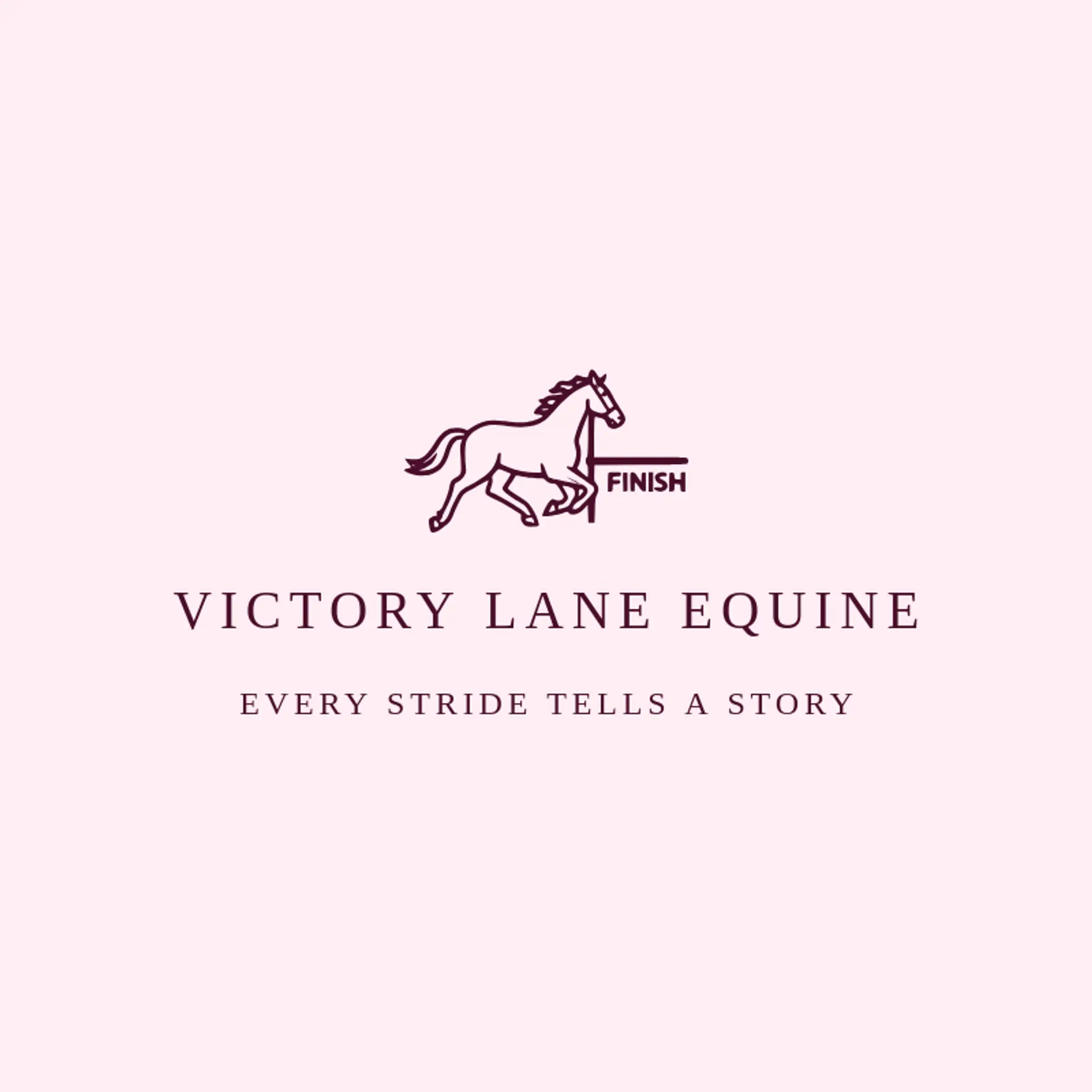Victory Lane Equine logo for derby