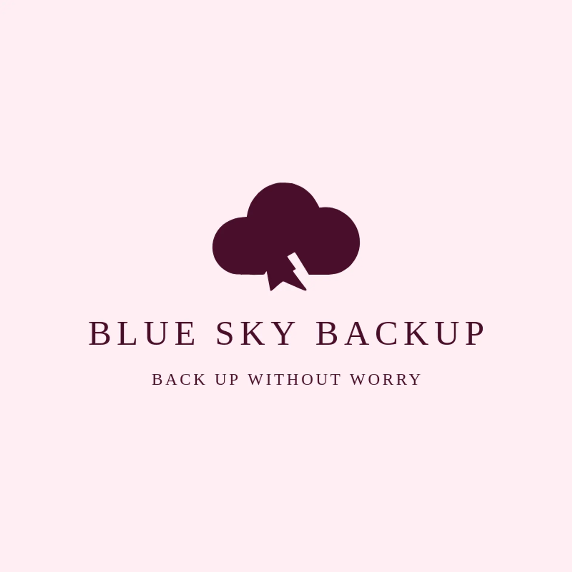 Blue Sky Backup logo for cloud storage