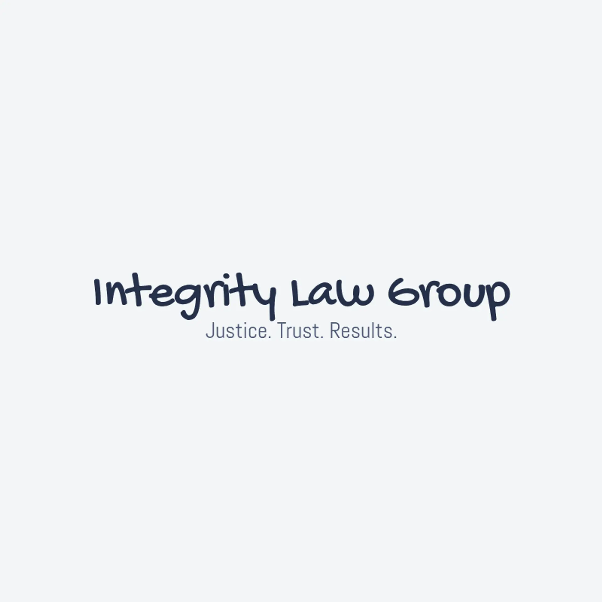 Integrity Law Group logo for law office