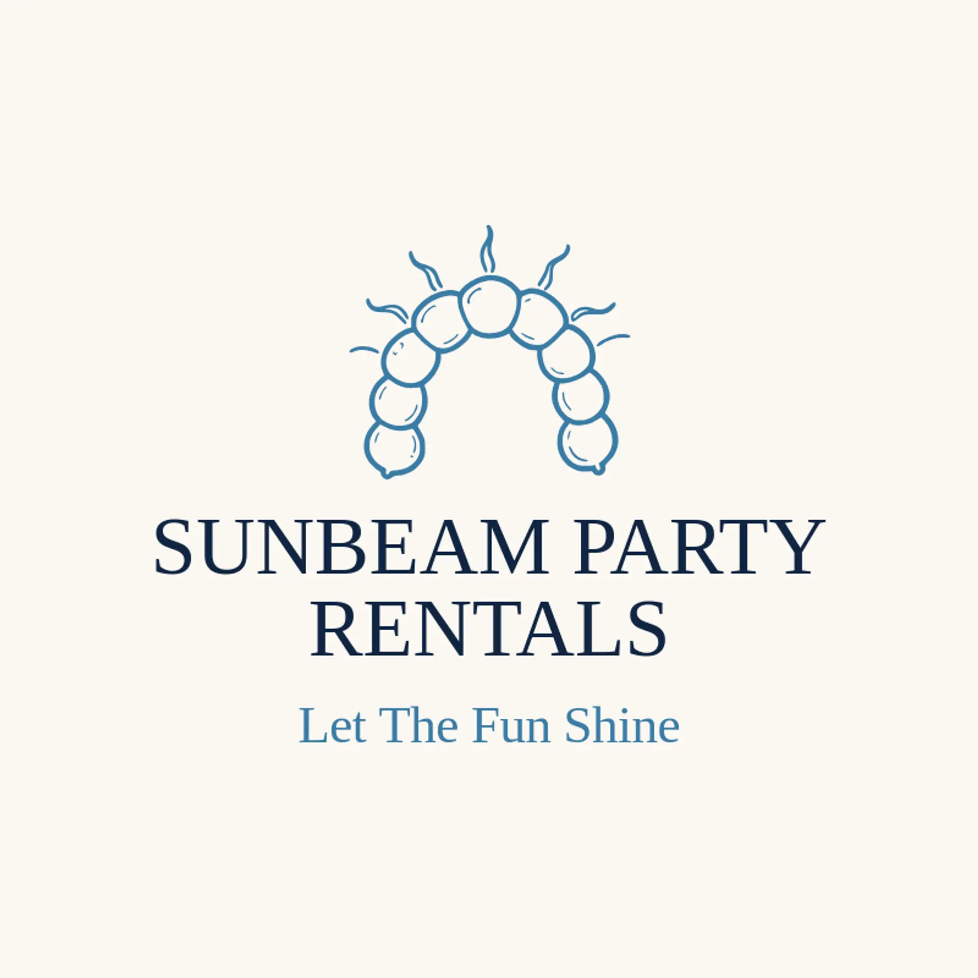 Sunbeam Party Rentals logo for inflatable
