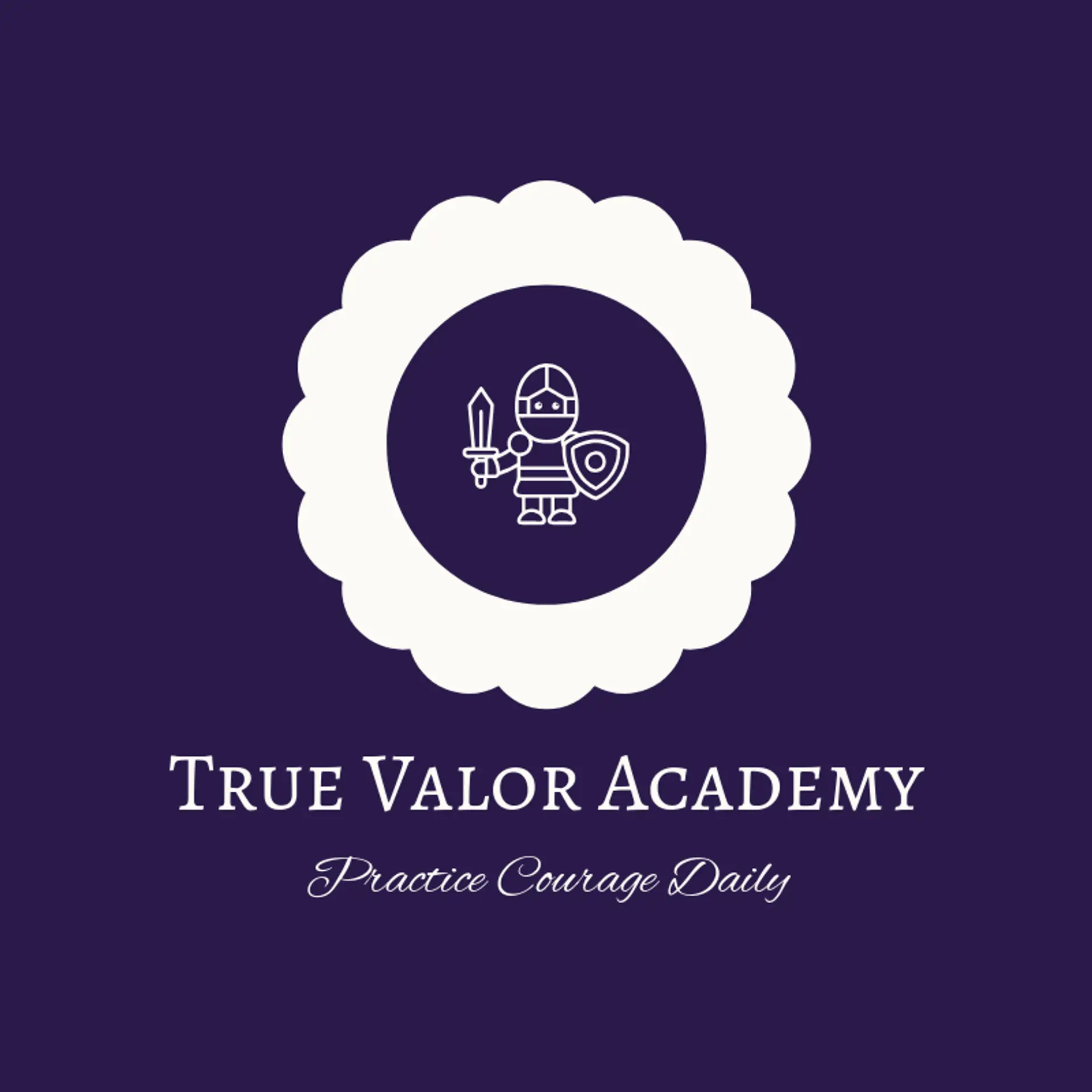 True Valor Academy logo for hero