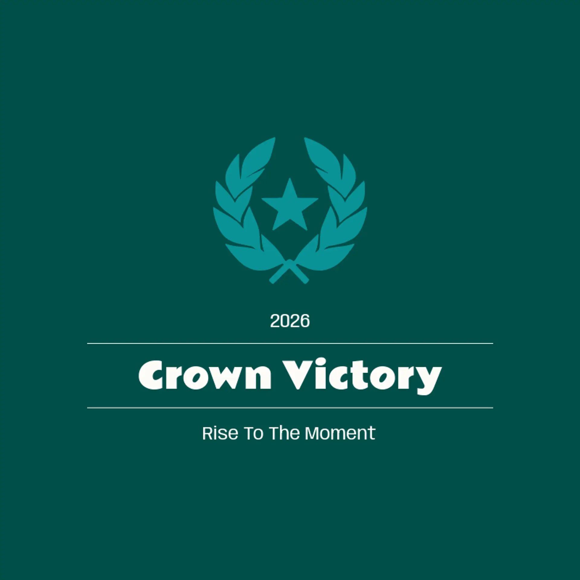 Crown Victory logo for prince