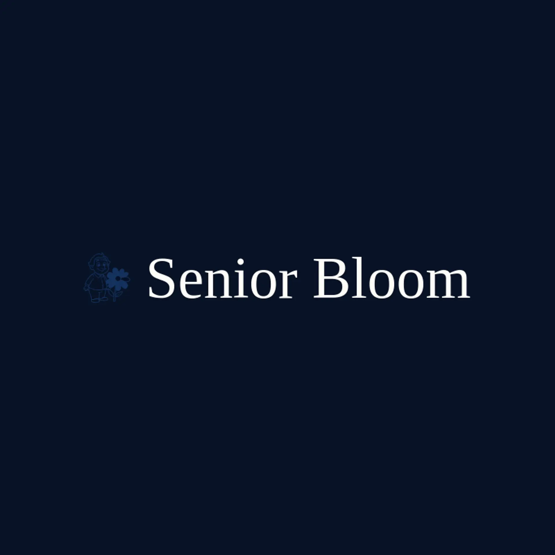 Senior Bloom logo for senior