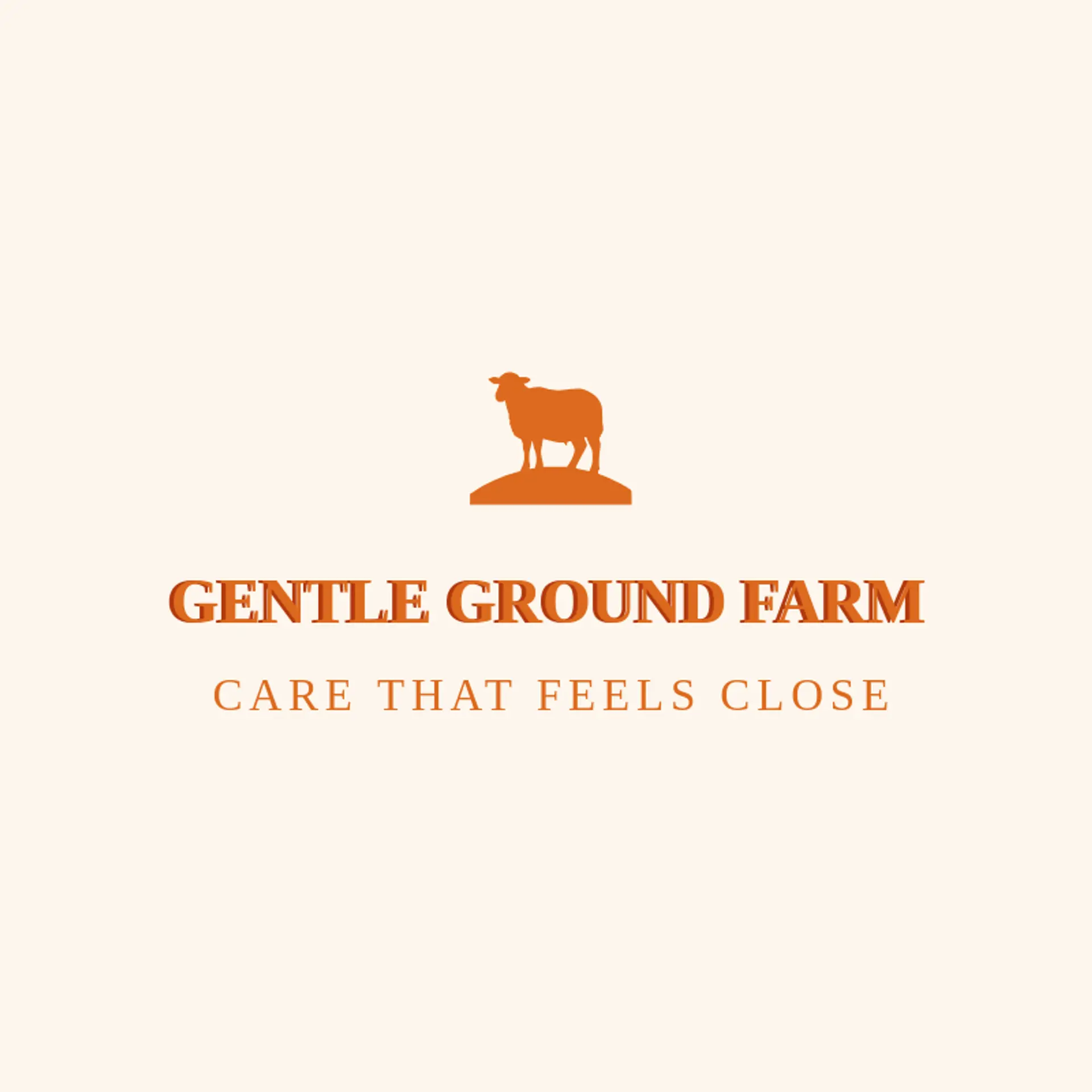 Gentle Ground Farm logo for lamb