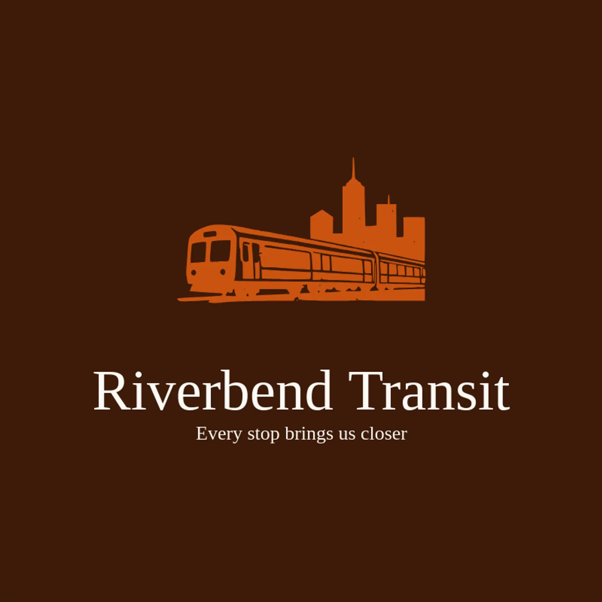 Riverbend Transit logo for subway