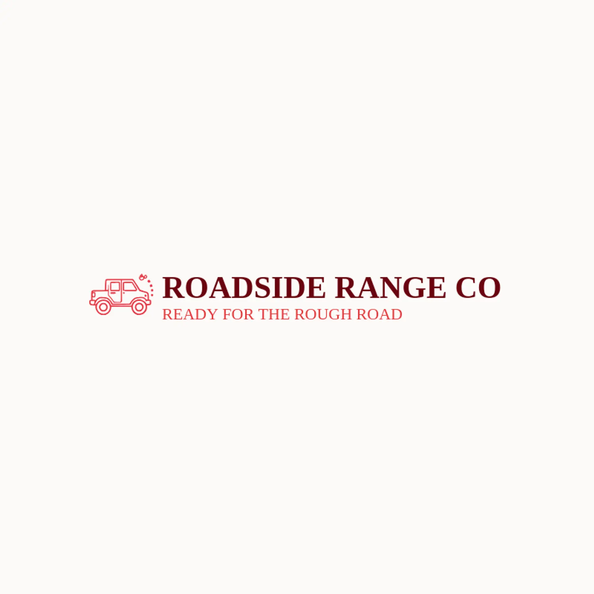 Roadside Range Co logo for jeep