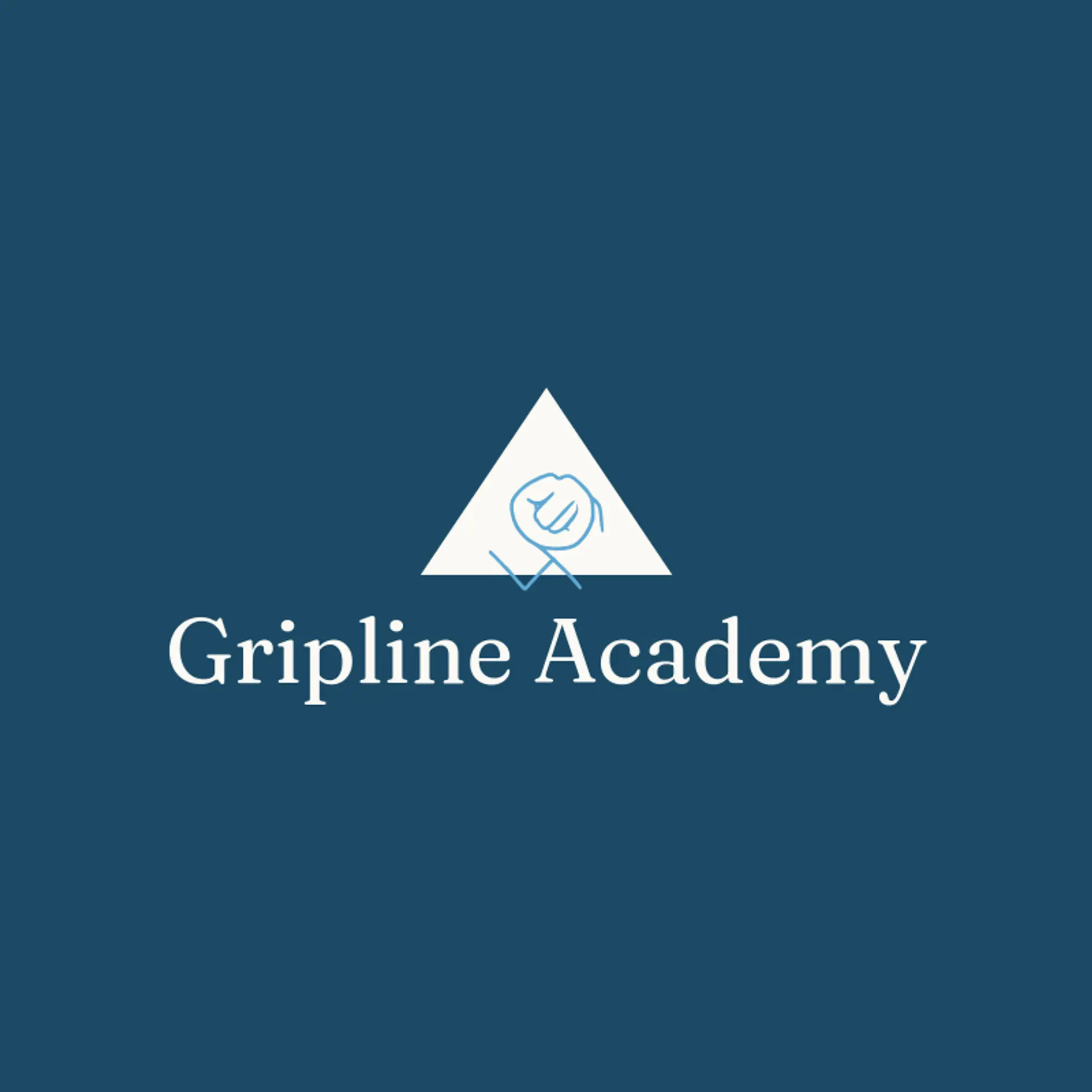 Gripline Academy logo for wrestling