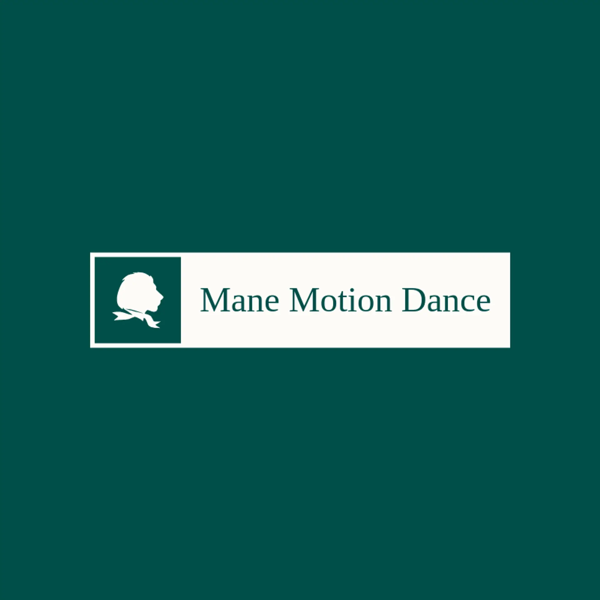 Mane Motion Dance logo for lion head
