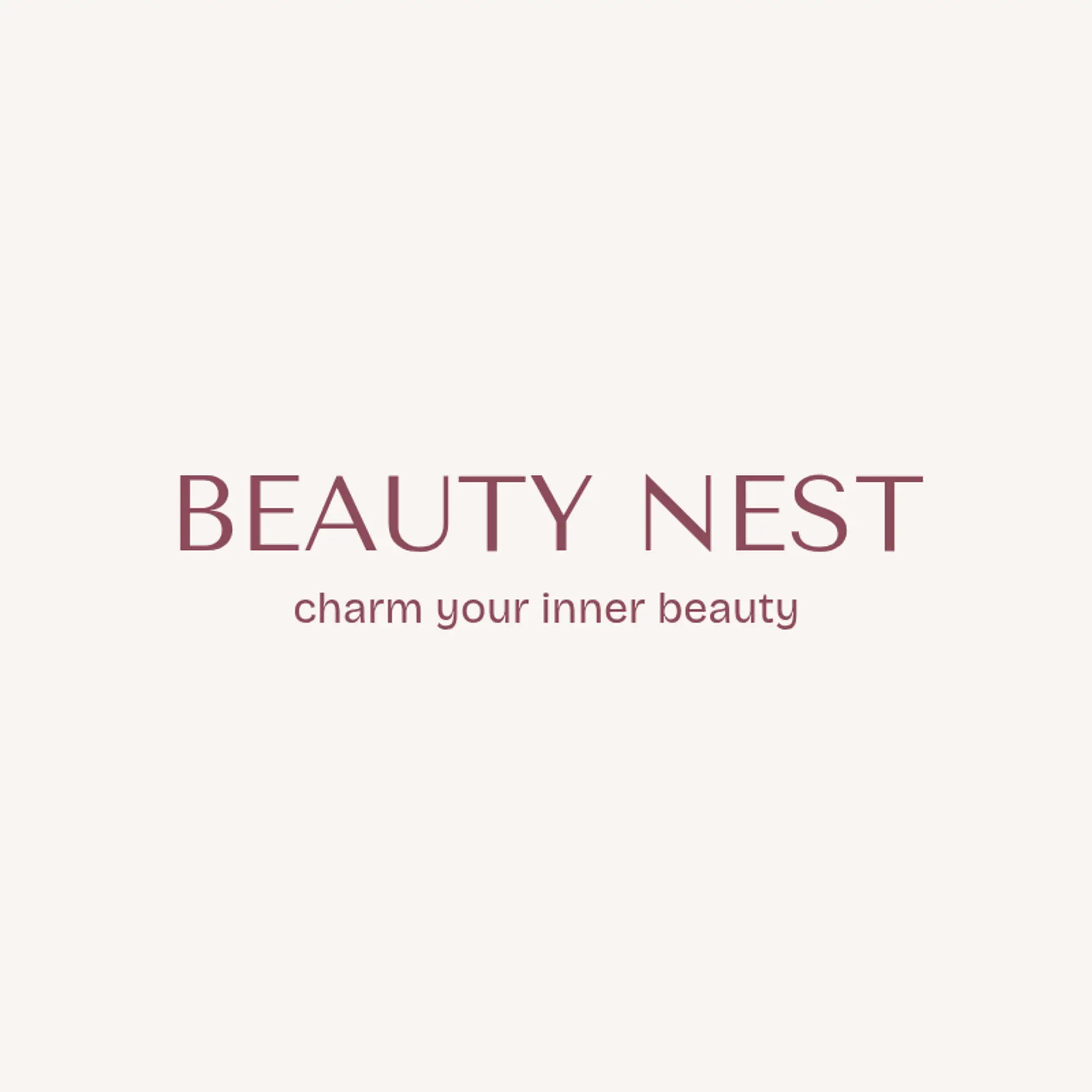 Beauty Nest logo for beauty salon
