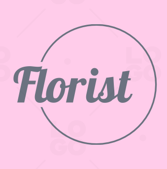 Logo for flower shop. Stylized yellow flowers on white background. Vector  illustration in modern style Stock Vector | Adobe Stock