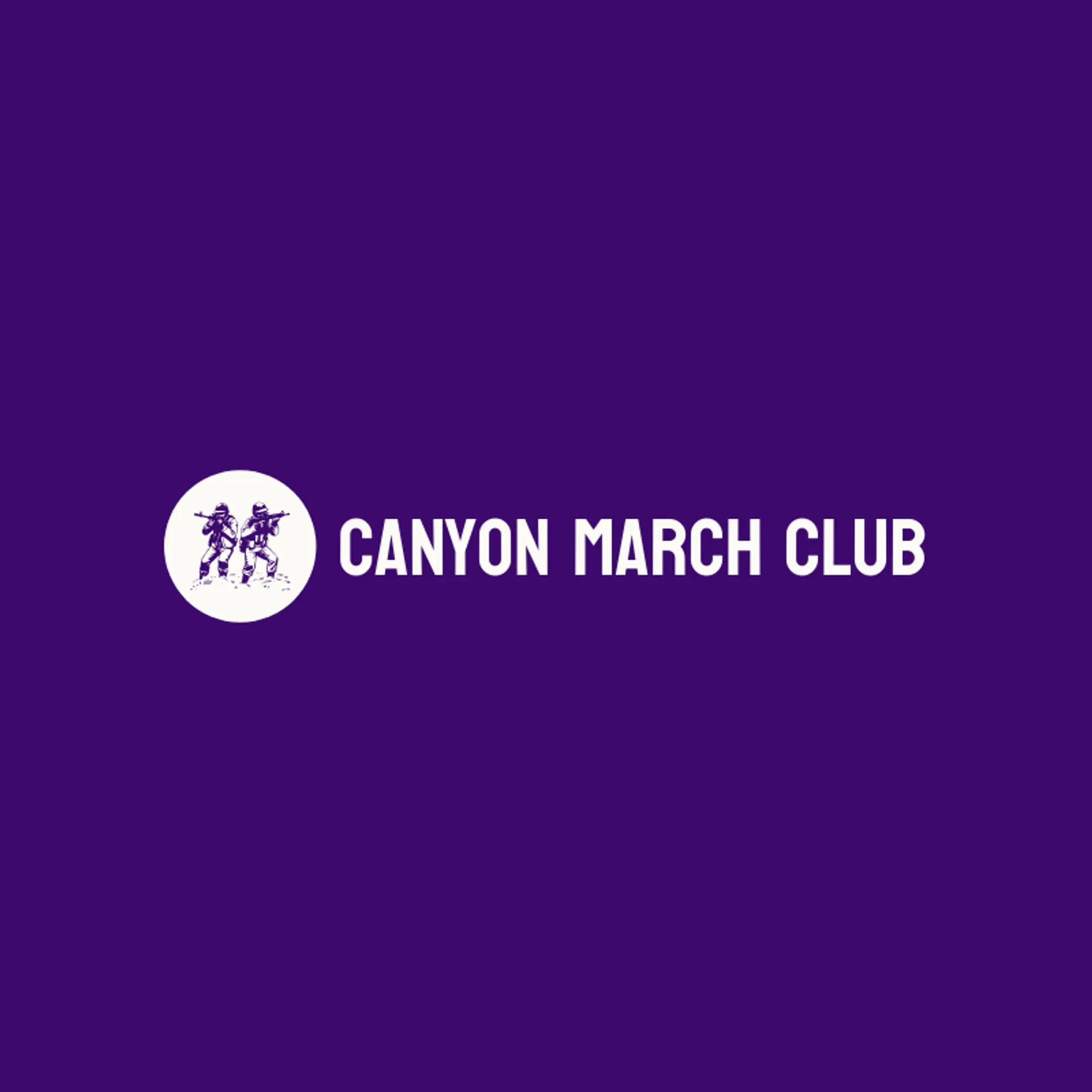 Canyon March Club logo for infantry