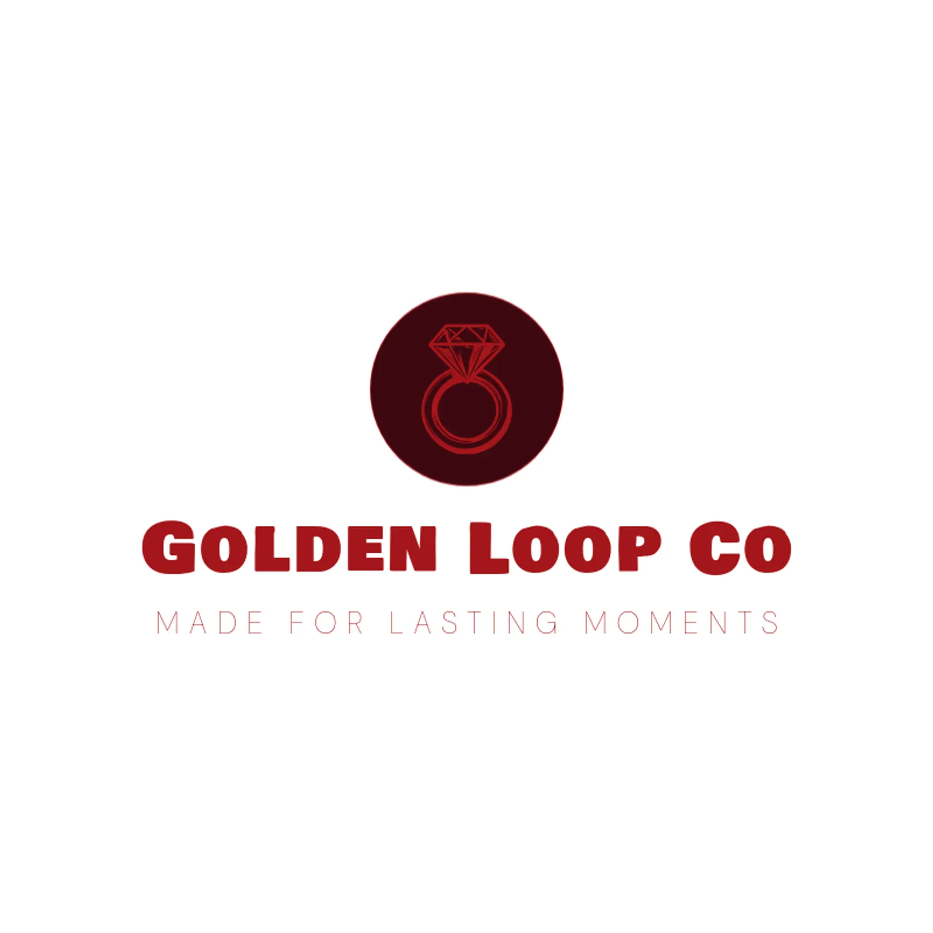 Golden Loop Co logo for ring