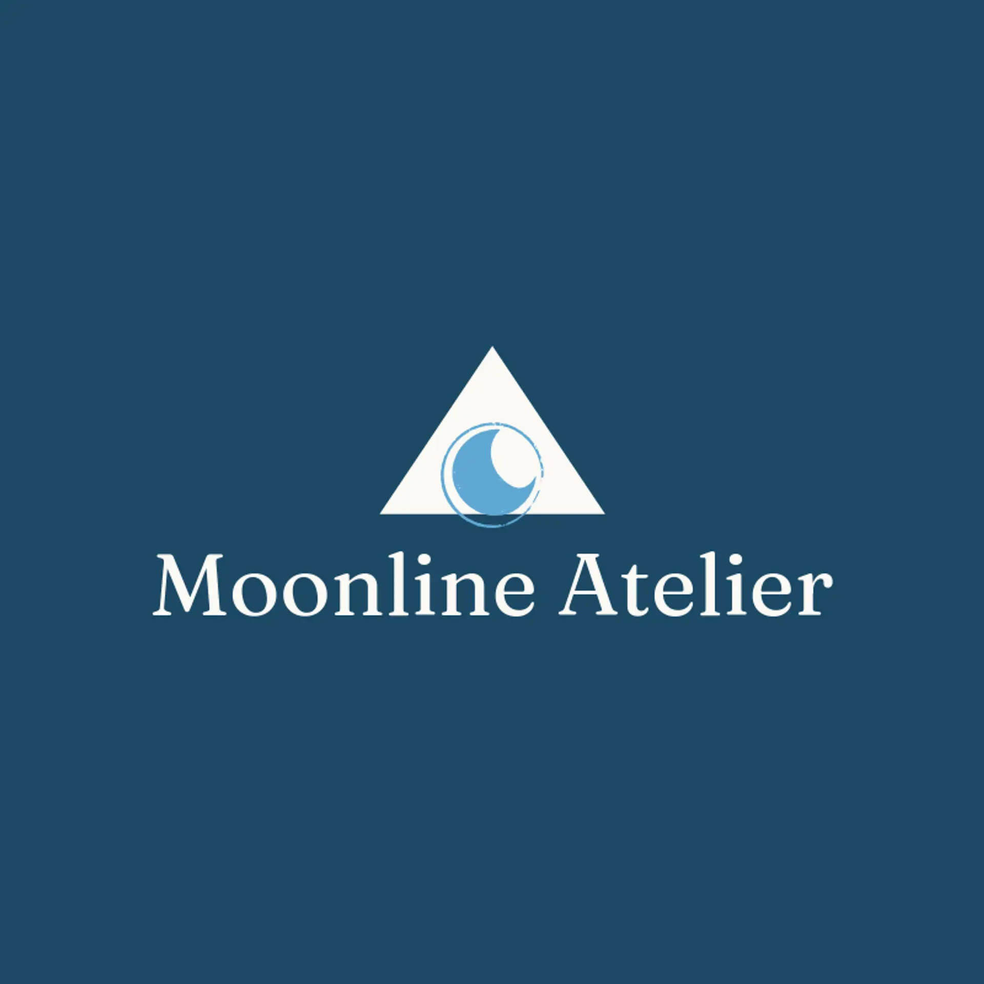 Moonline Atelier logo for moon