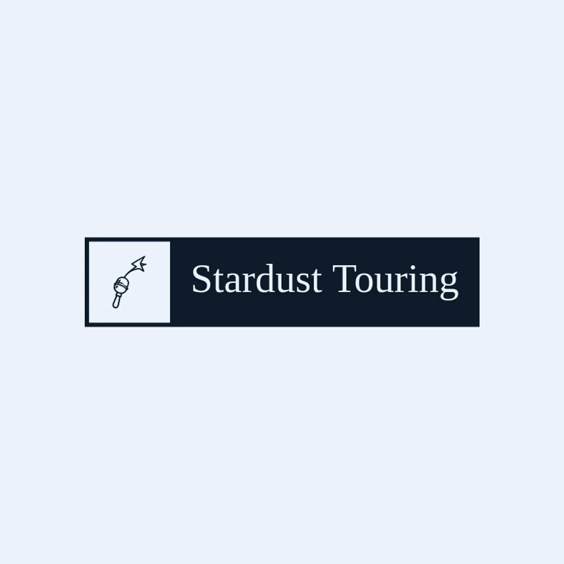 Stardust Touring logo for concert