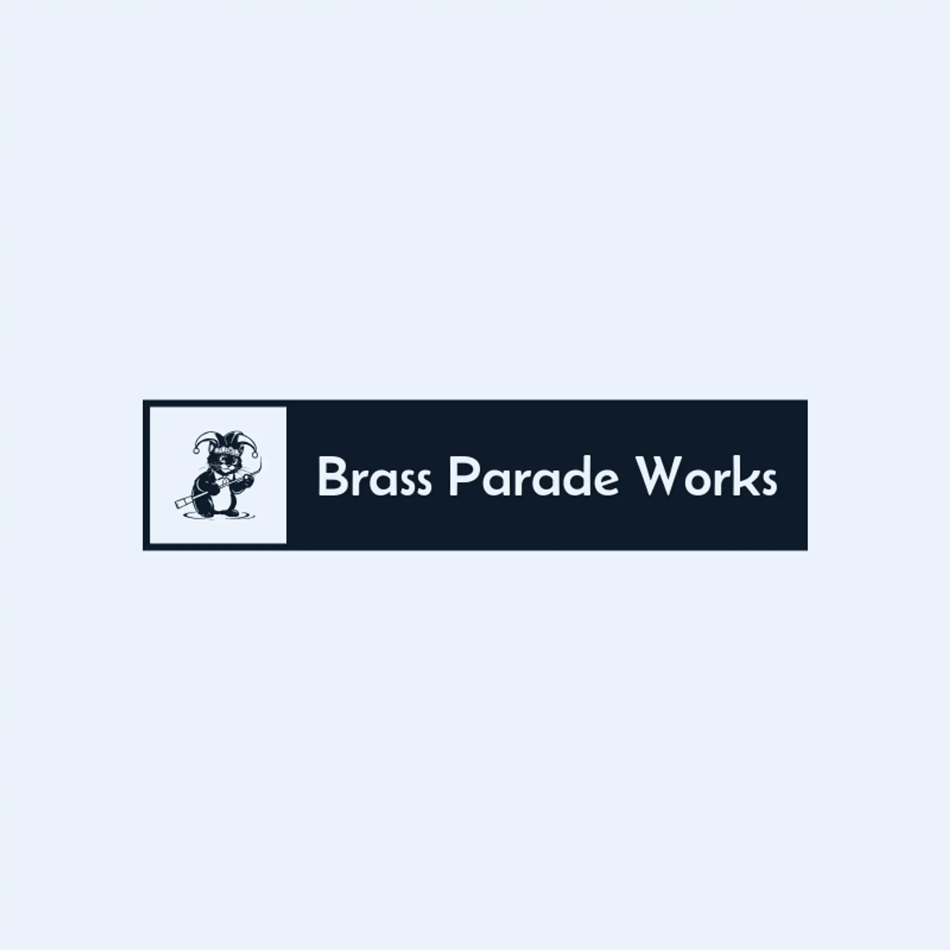 Brass Parade Works logo for mardi gras