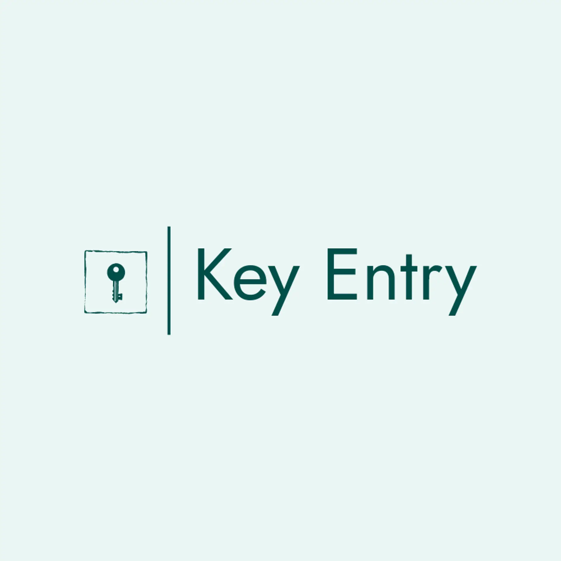 Key Entry logo for access