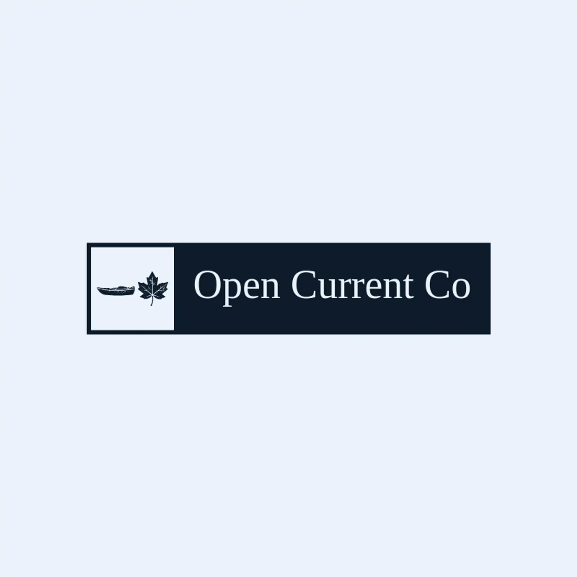 Open Current Co logo for kayak