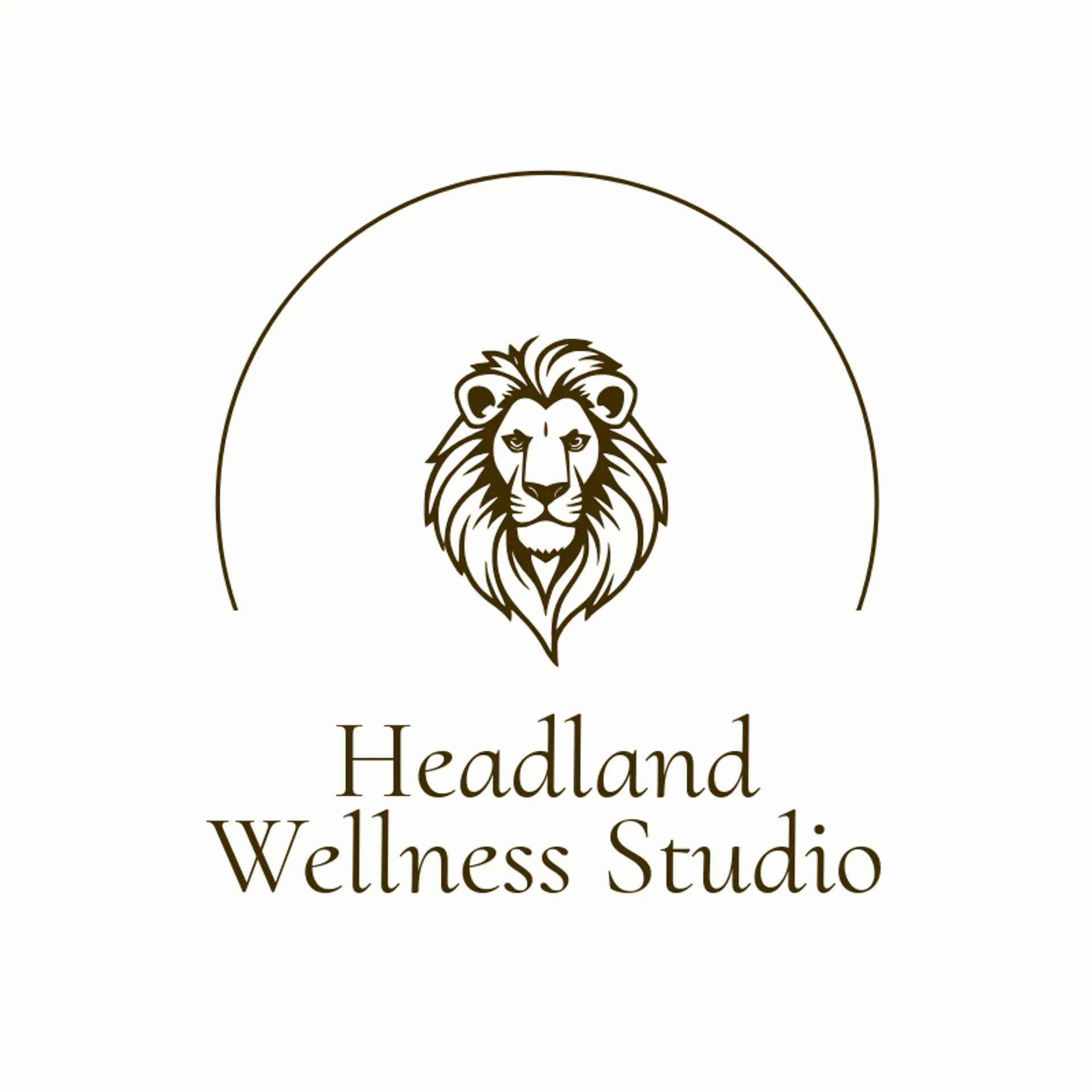 Headland Wellness Studio logo for head