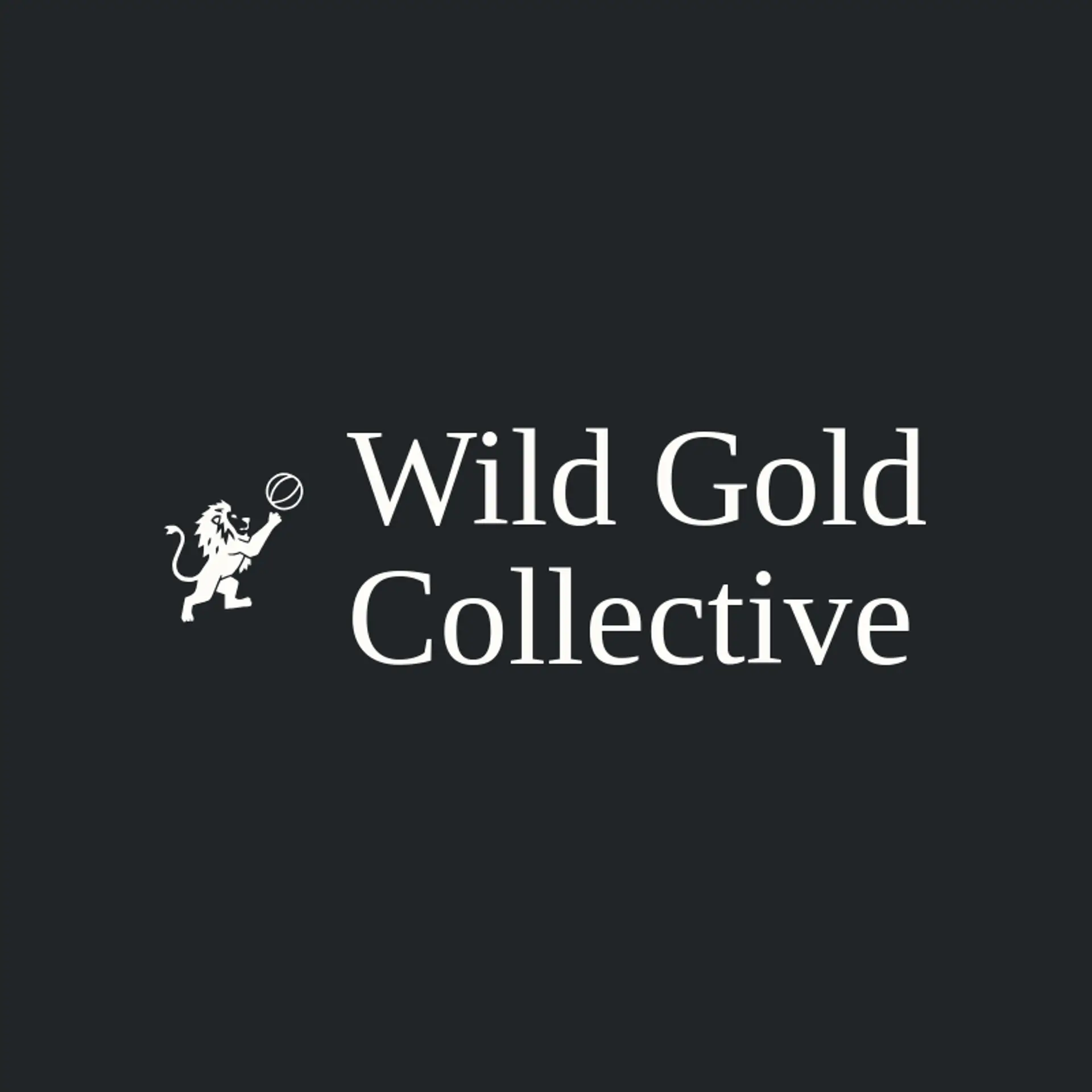 Wild Gold Collective logo for lion king