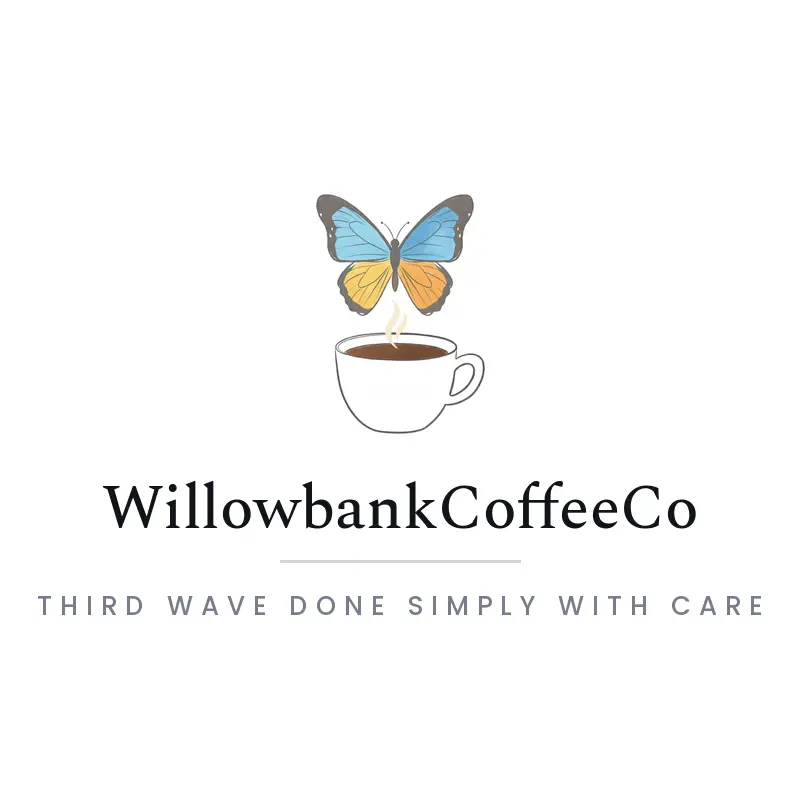 French bulldog and coffee cup logo for a dog friendly cafe