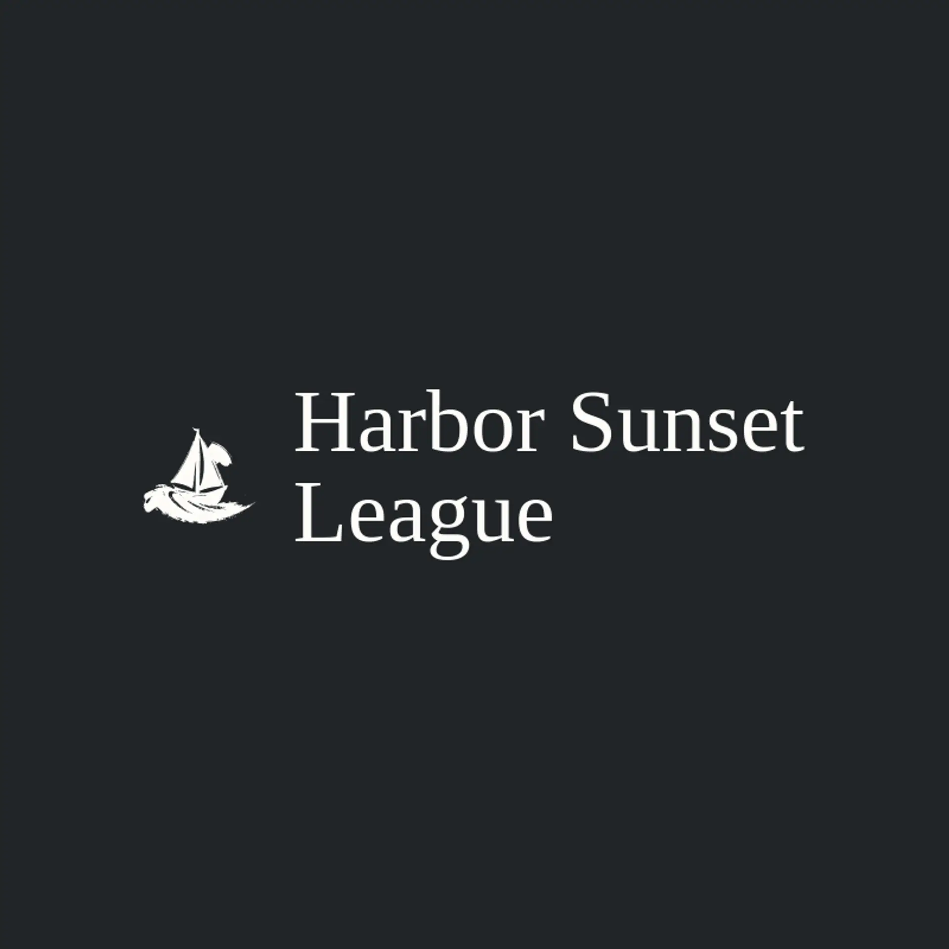 Harbor Sunset League logo for sunset