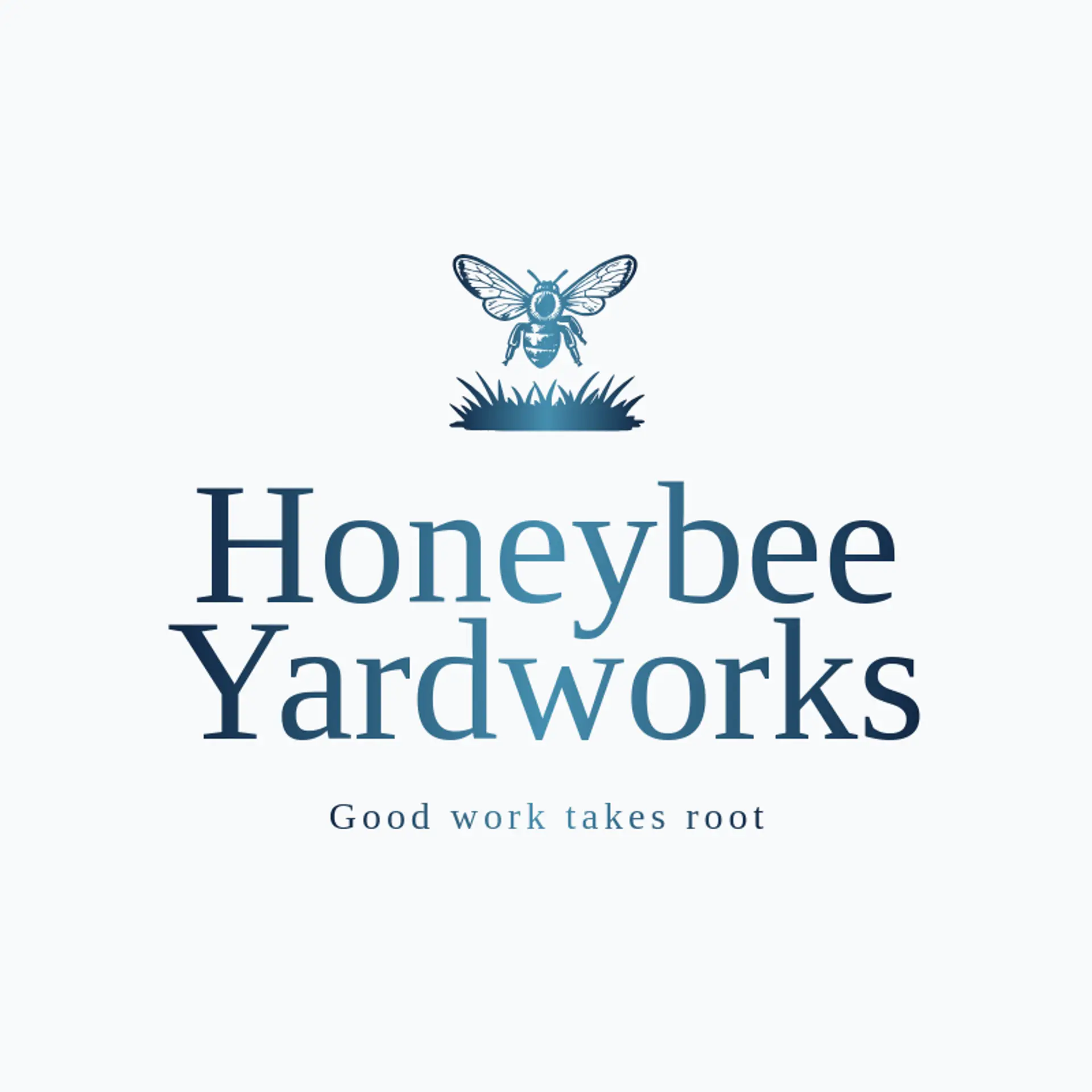 Honeybee Yardworks logo for yard