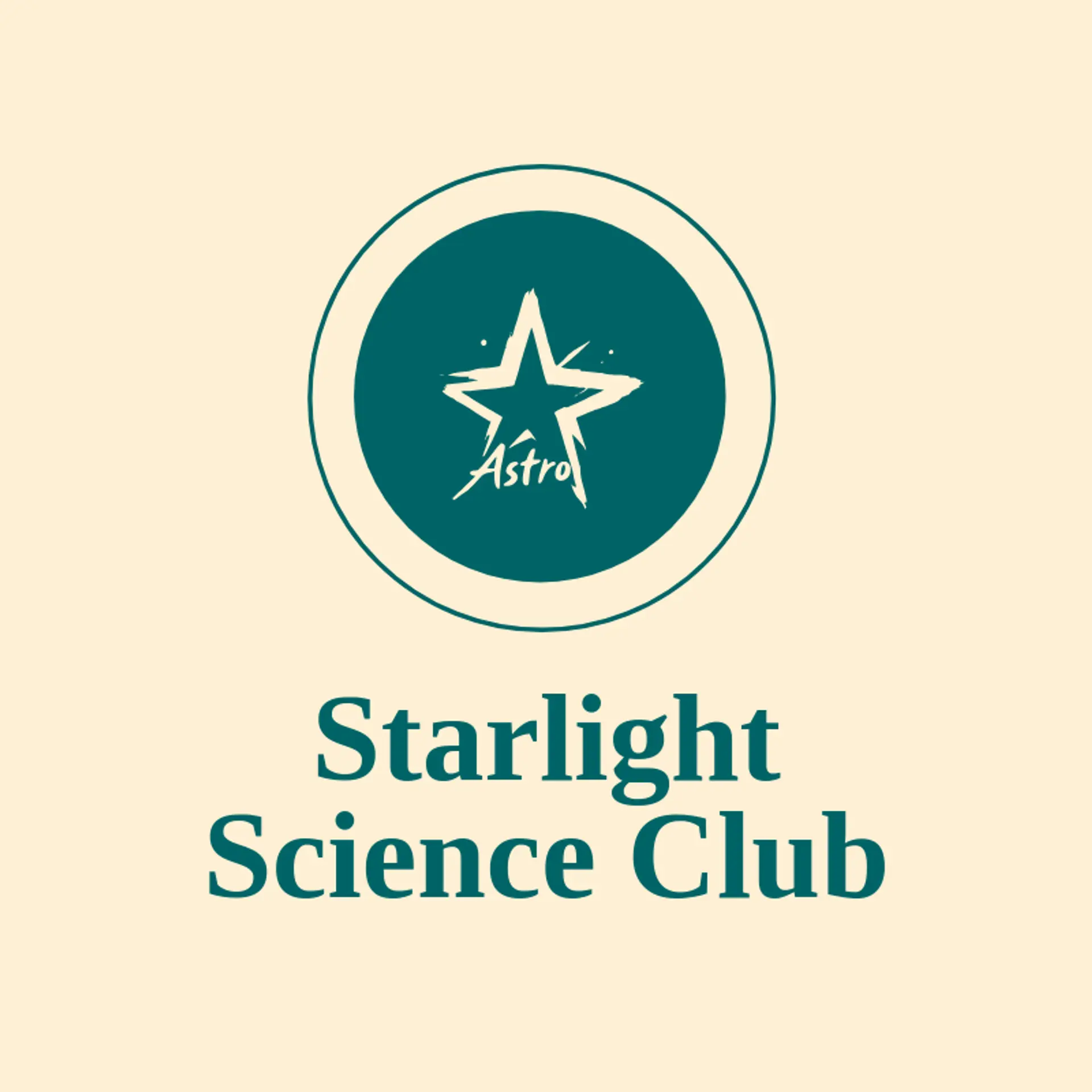 Starlight Science Club logo for astro