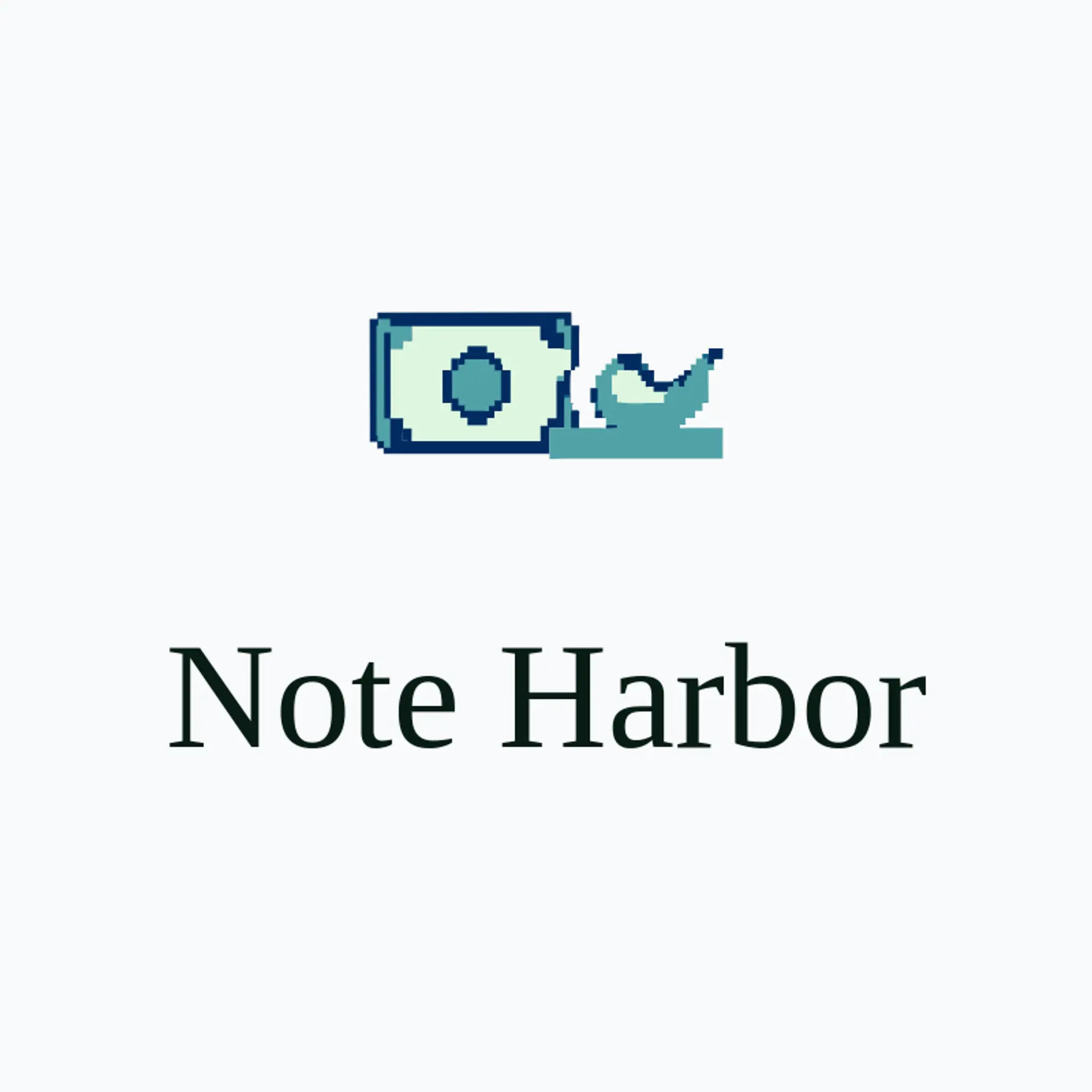 Note Harbor logo for cash