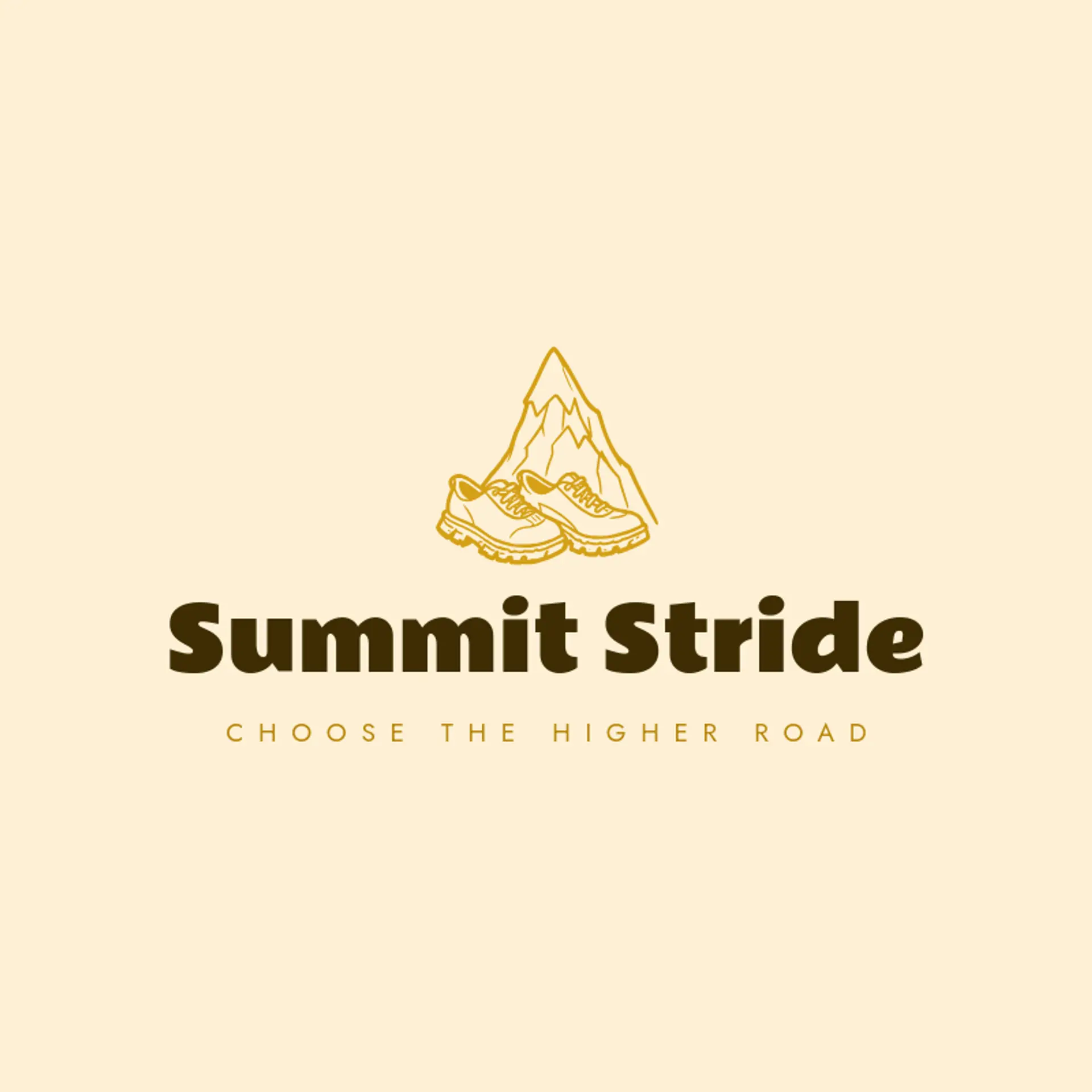 Summit Stride logo for shoes