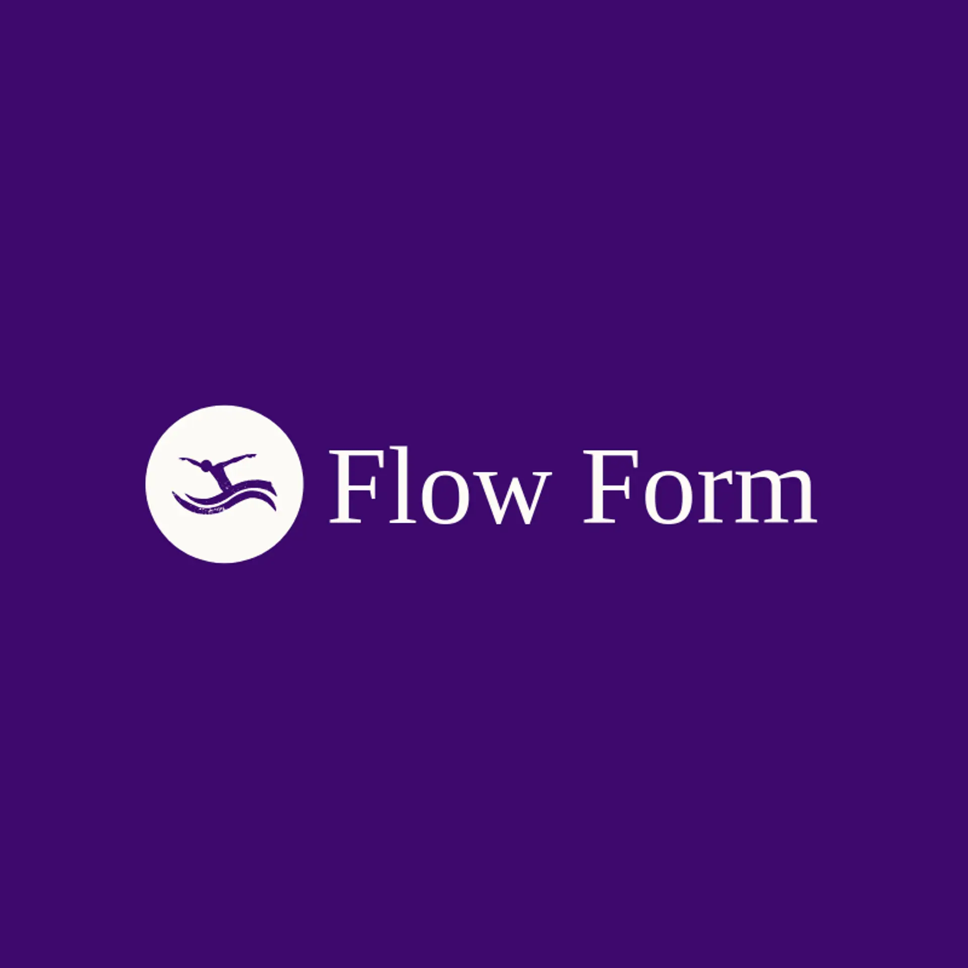 Flow Form logo for wellness