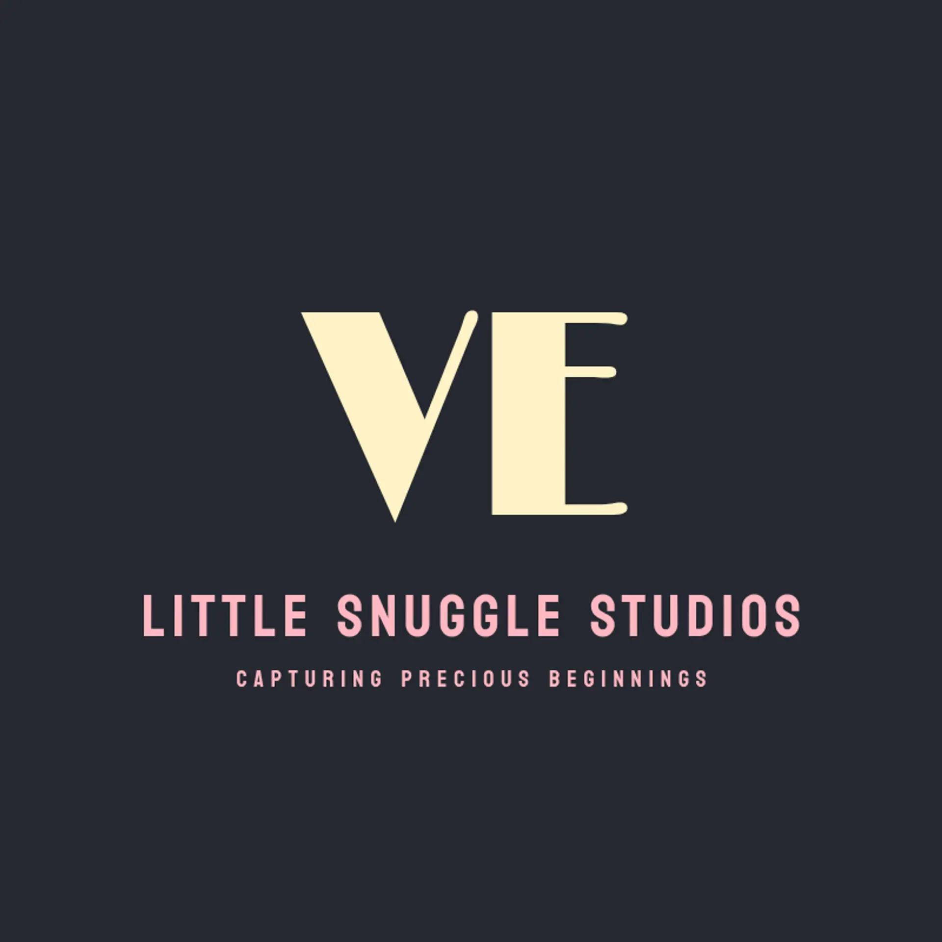 Little Snuggle Studios logo for newborn photography