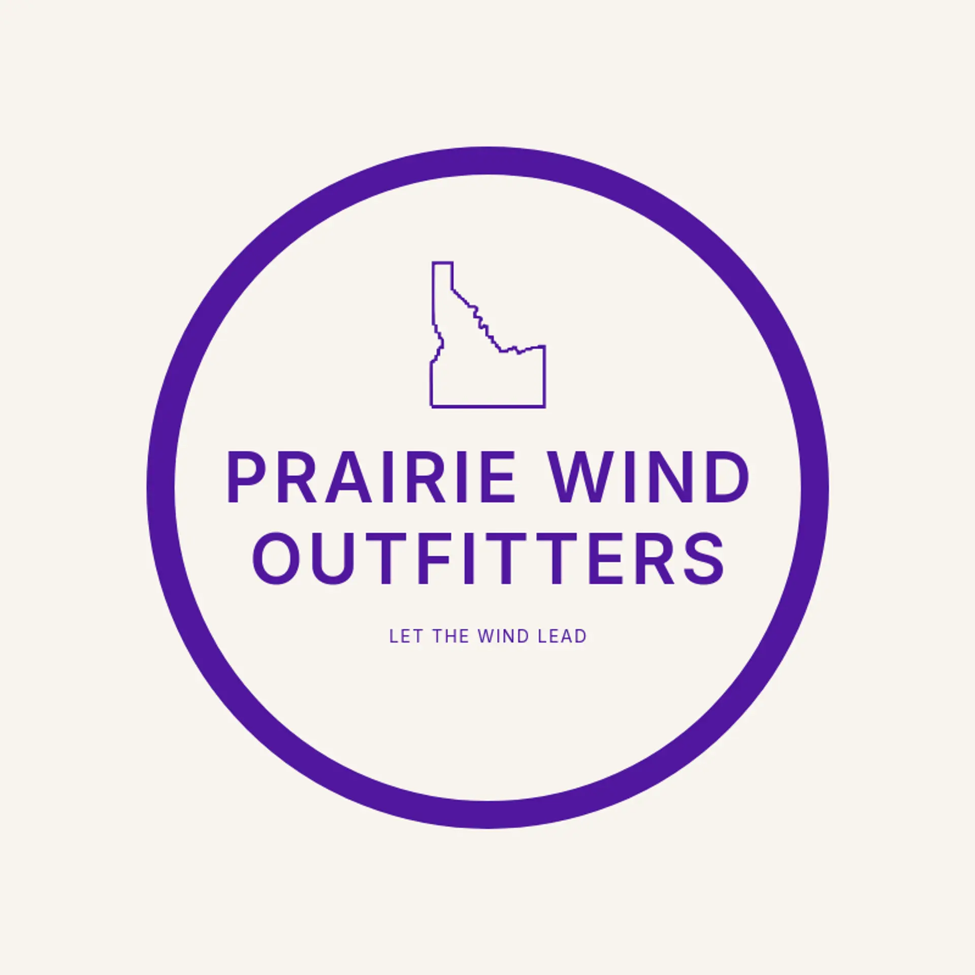 Prairie Wind Outfitters logo for idaho