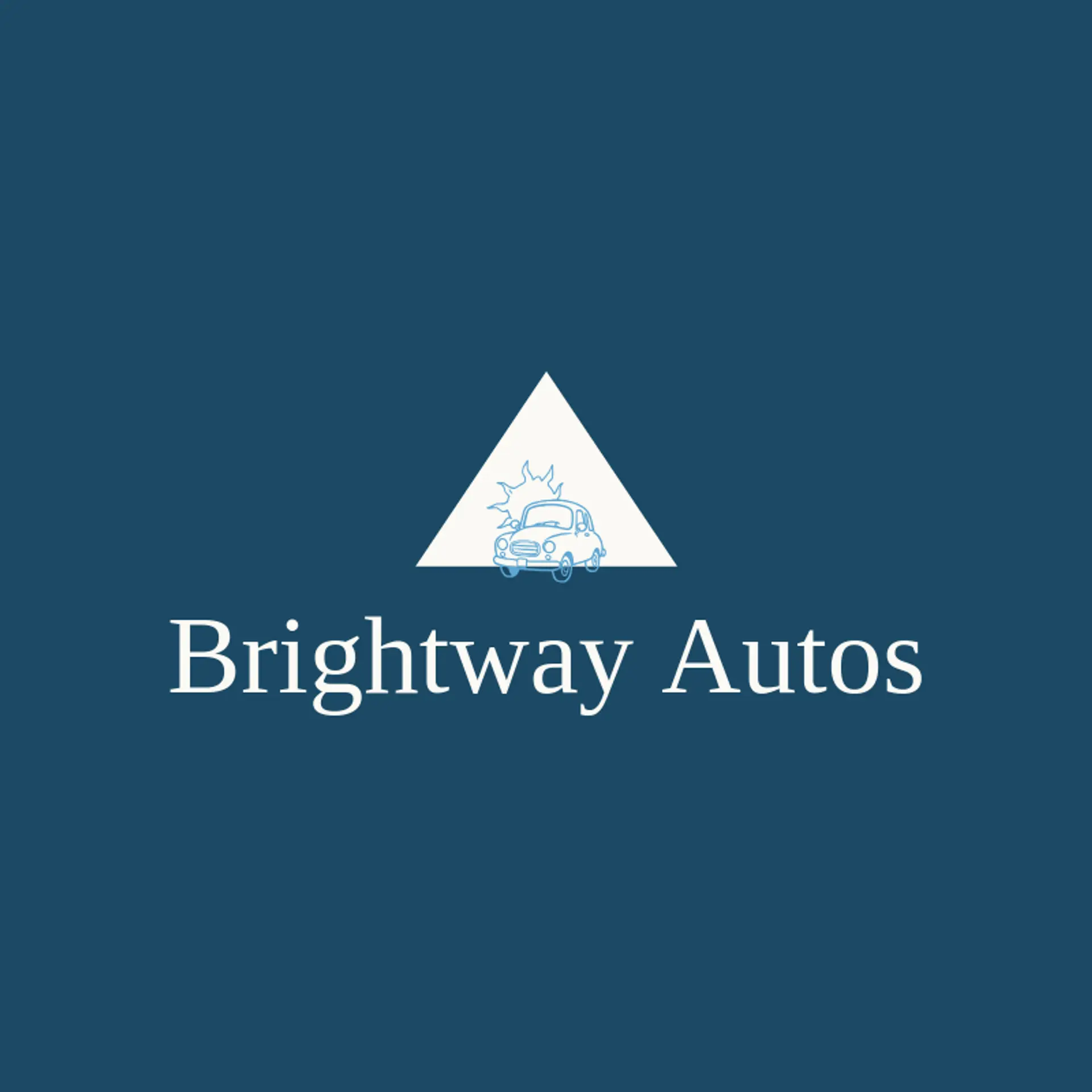 Brightway Autos logo for car dealership