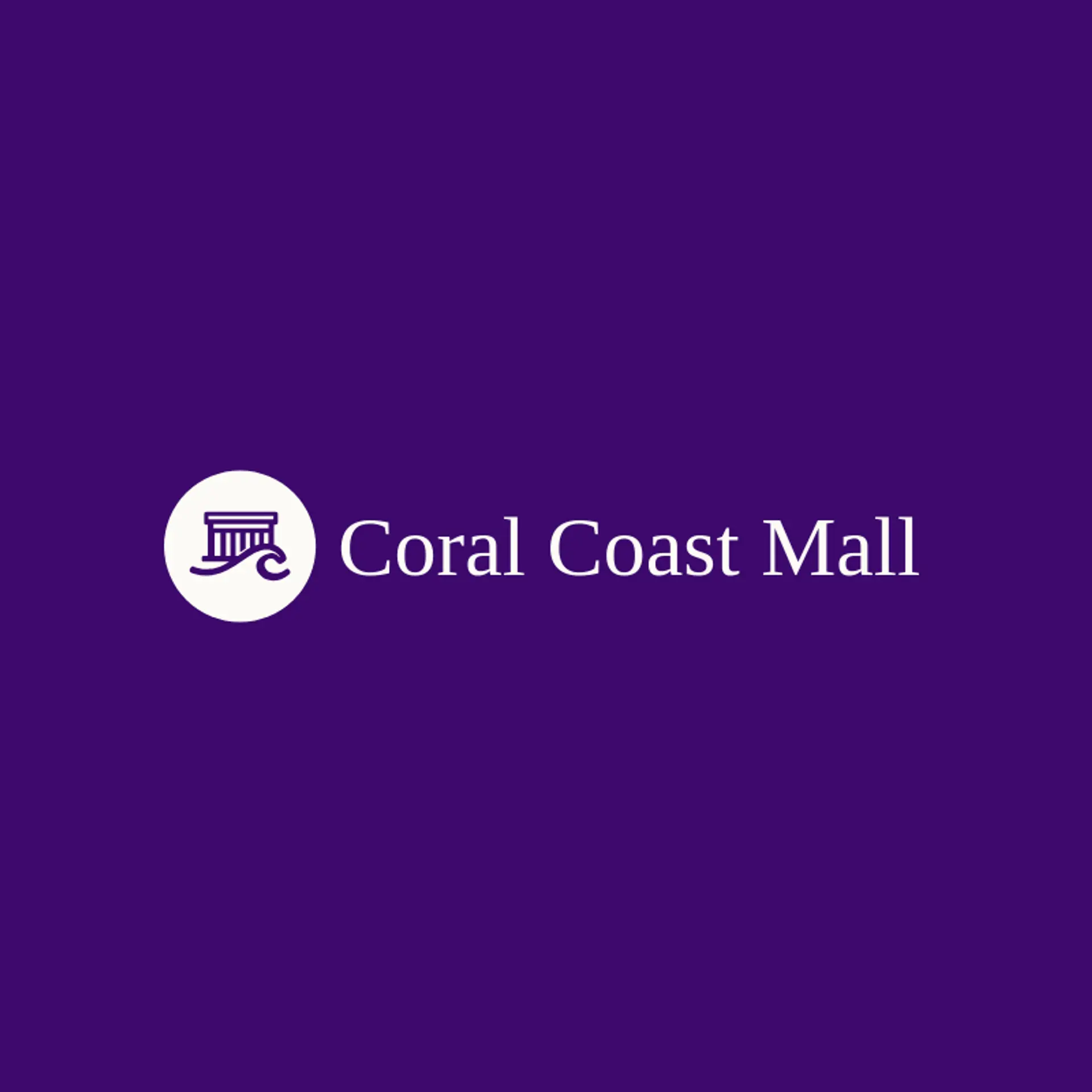 Coral Coast Mall logo for mall