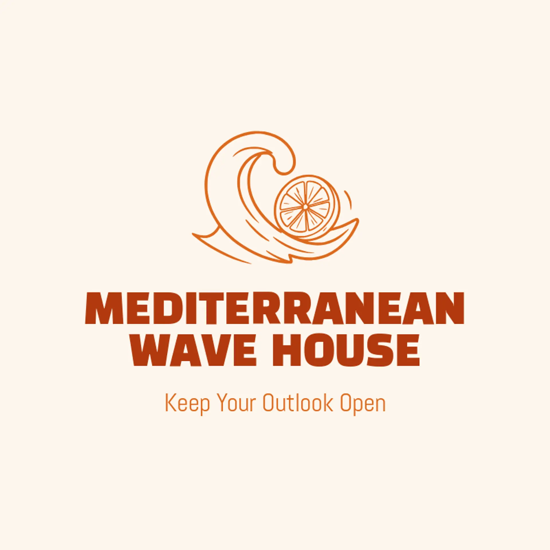Mediterranean Wave House logo for spanish