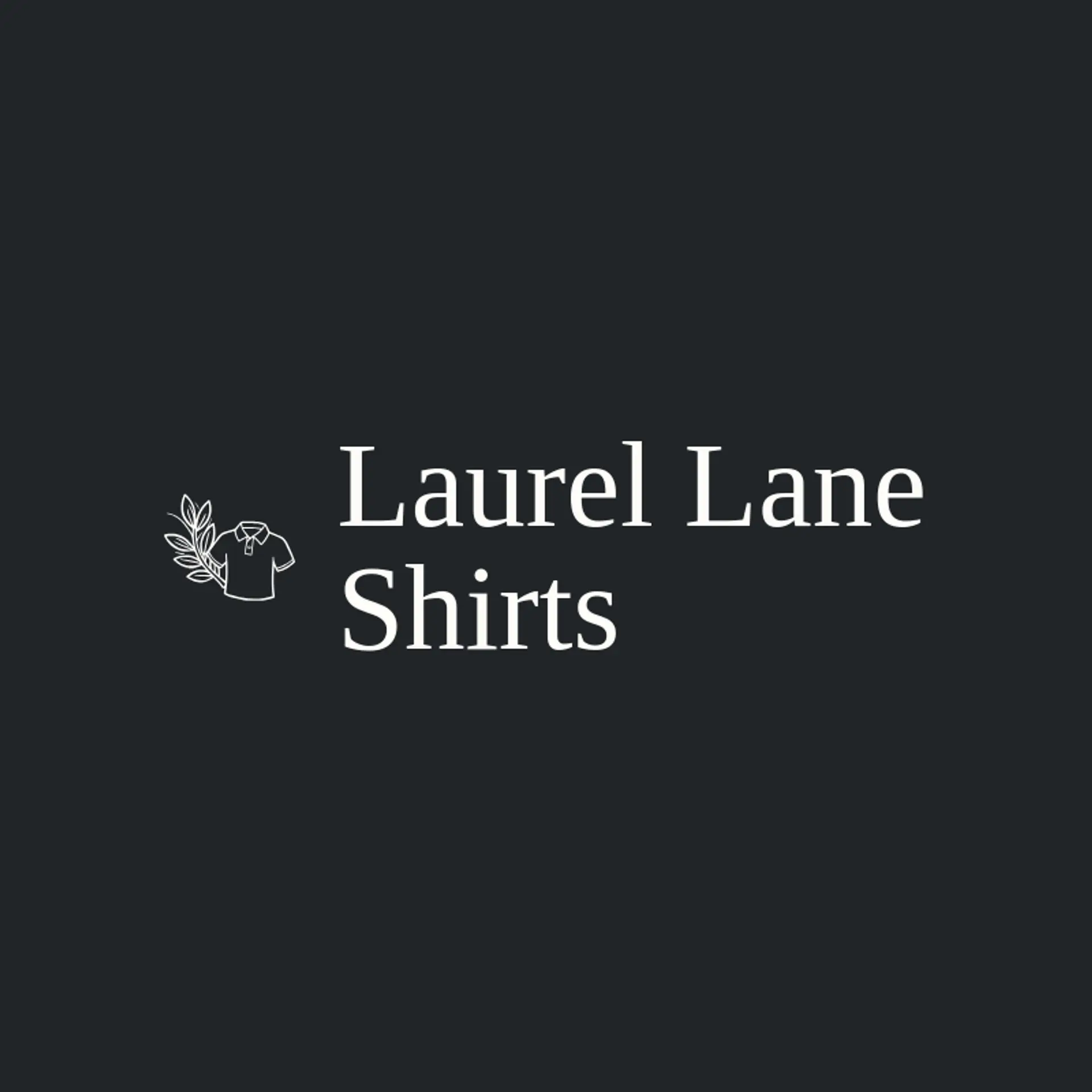 Laurel Lane Shirts logo for polo shirt