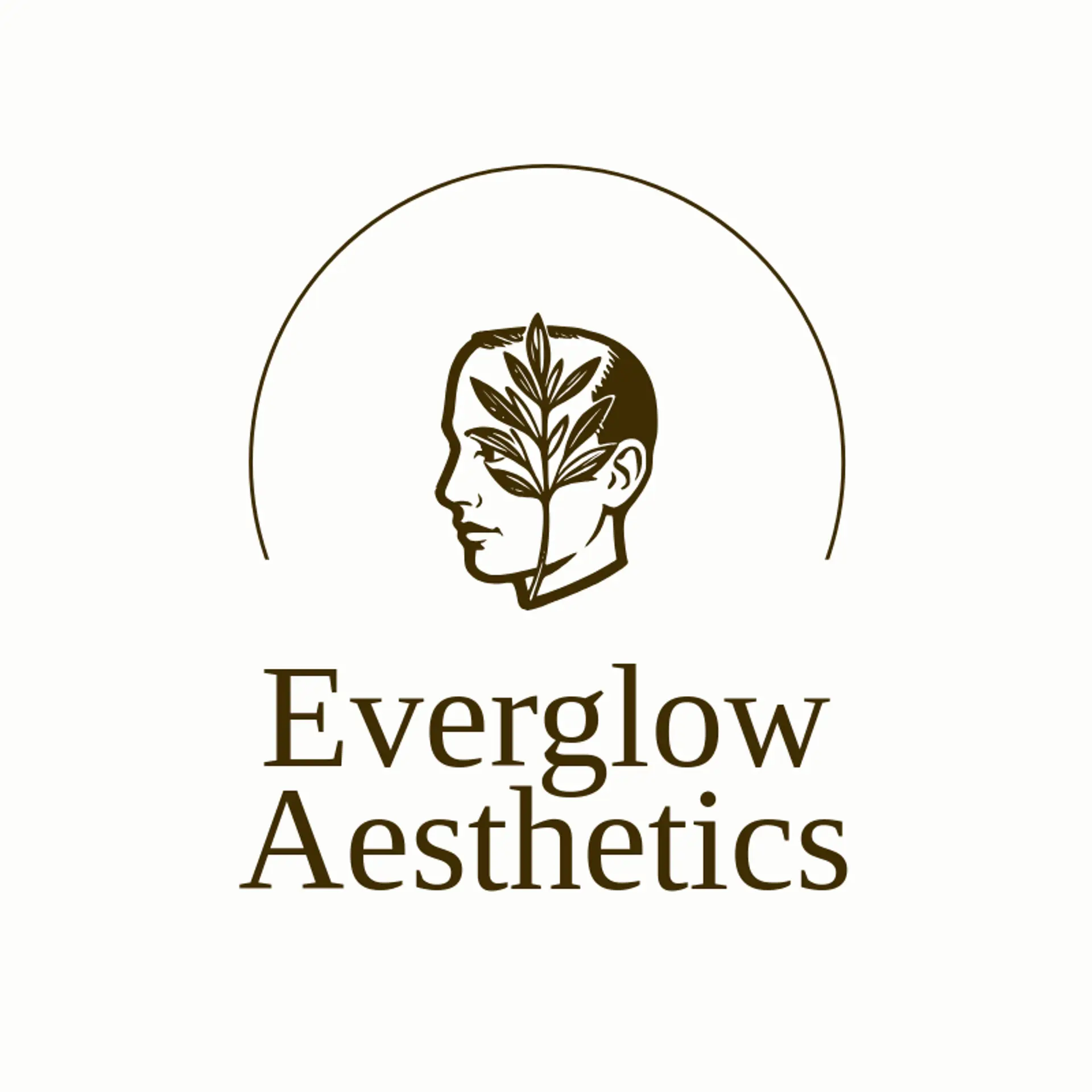 Everglow Aesthetics logo for med spa